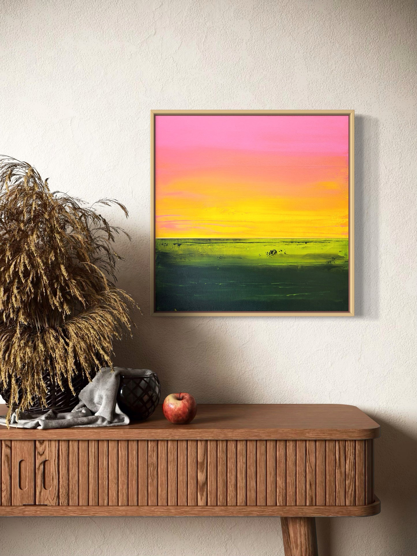 "Warm Place" - 40 x 40 cm