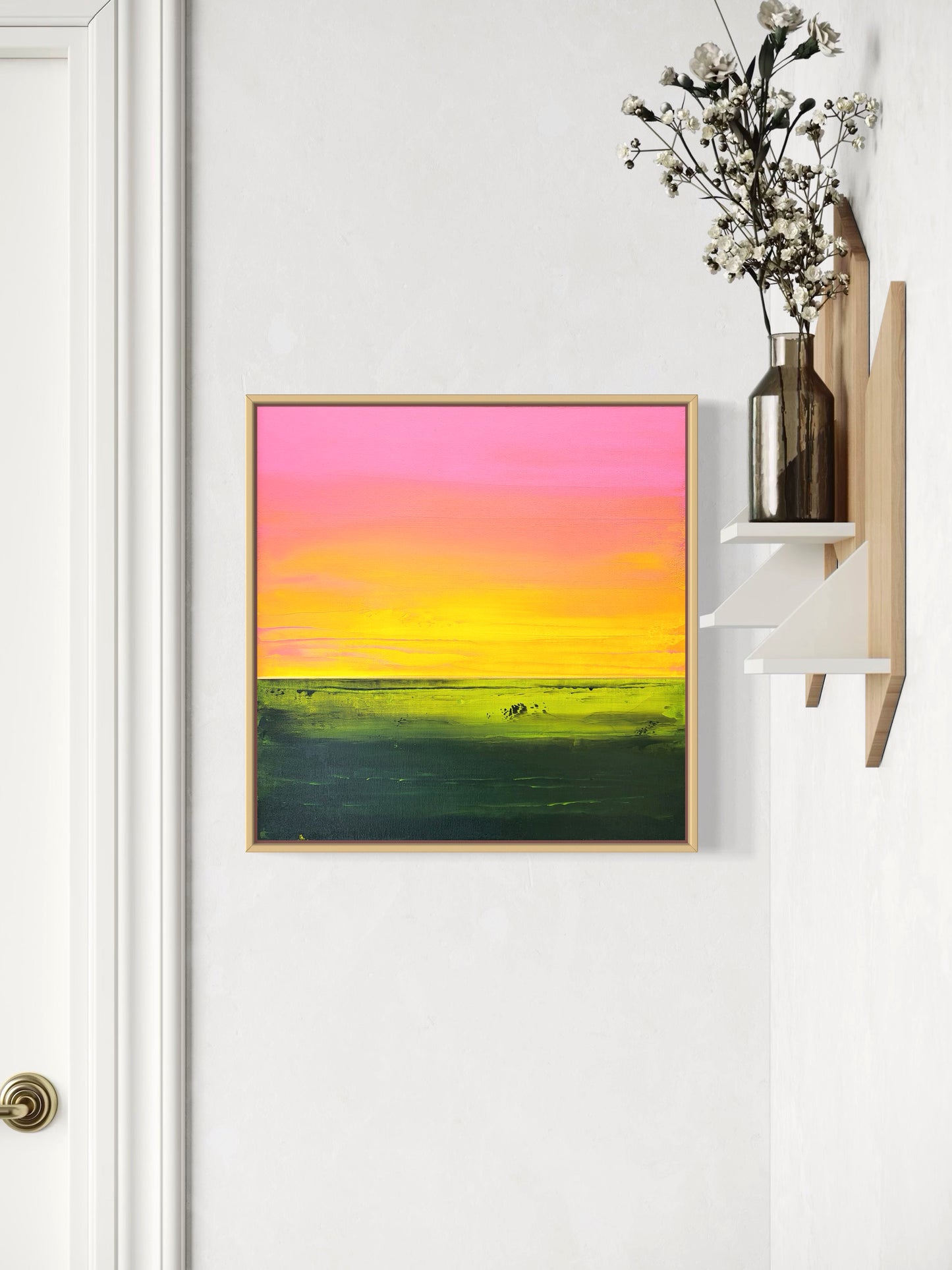 "Warm Place" - 40 x 40 cm