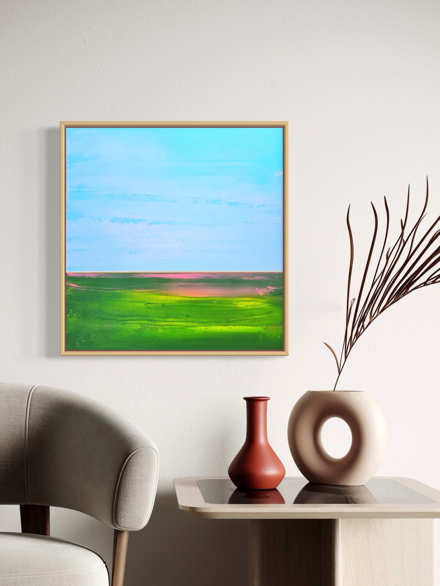 "Meadow" - 40 x 40 cm