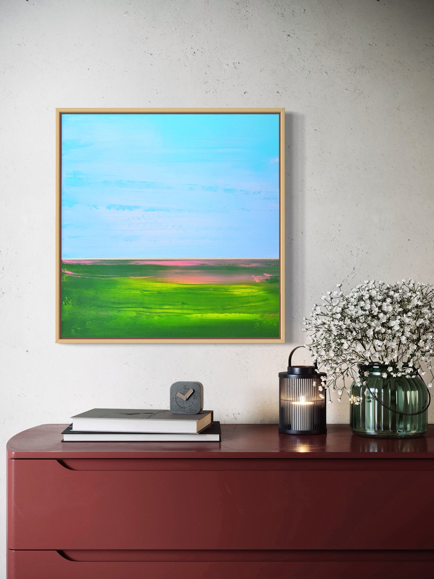 "Meadow" - 40 x 40 cm