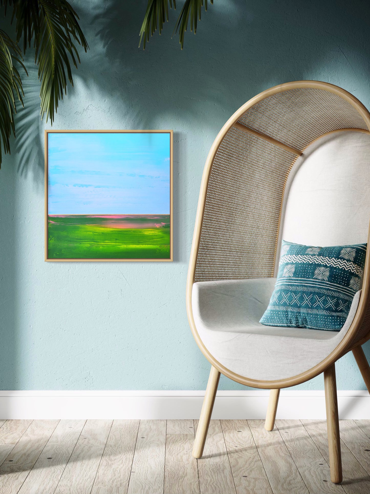 "Meadow" - 40 x 40 cm