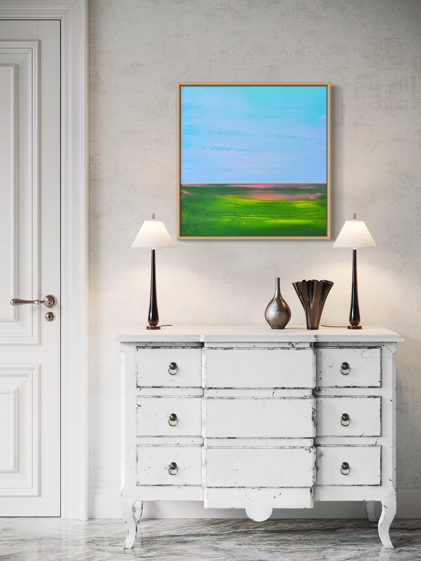 "Meadow" - 40 x 40 cm