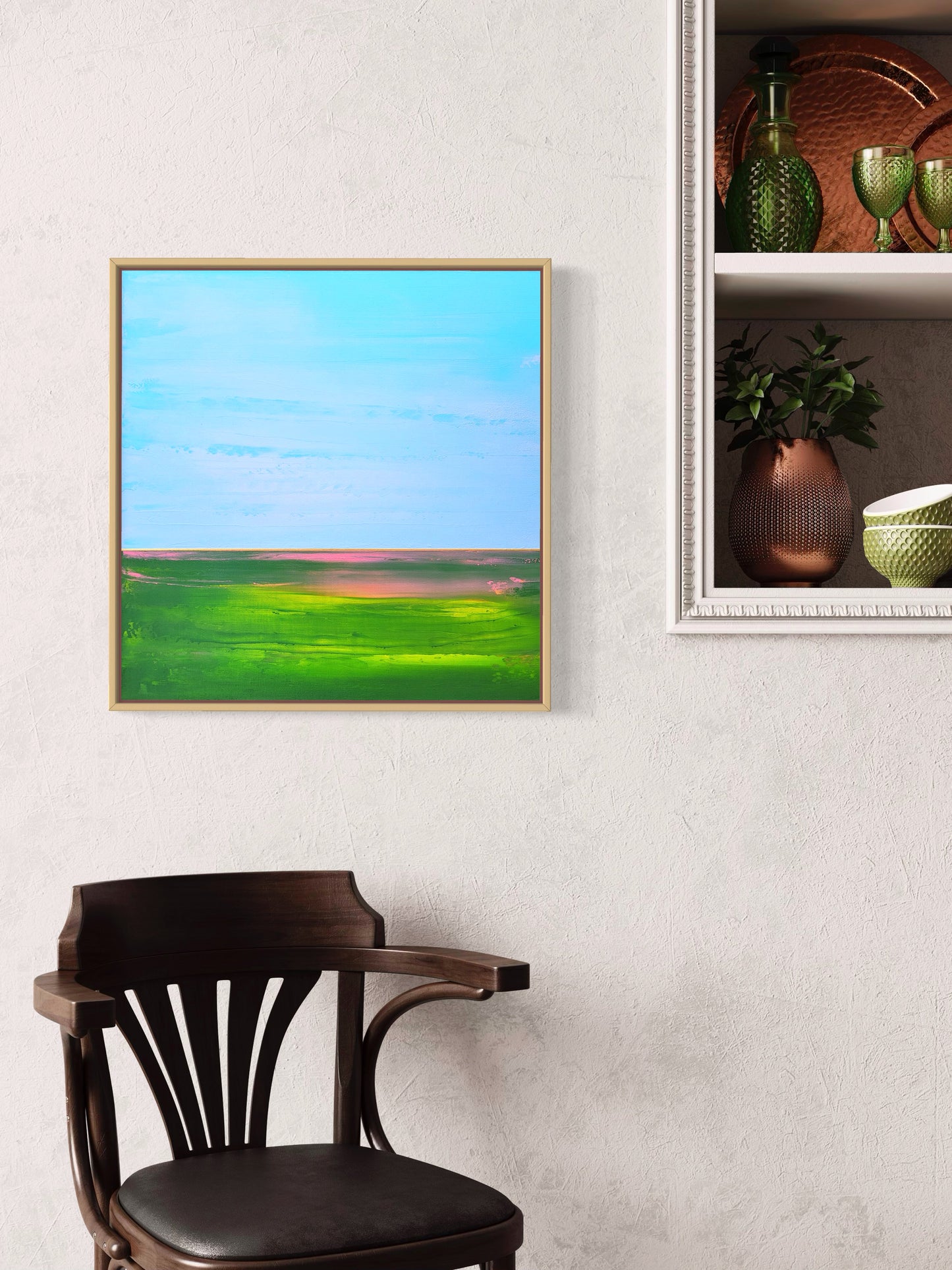 "Meadow" - 40 x 40 cm