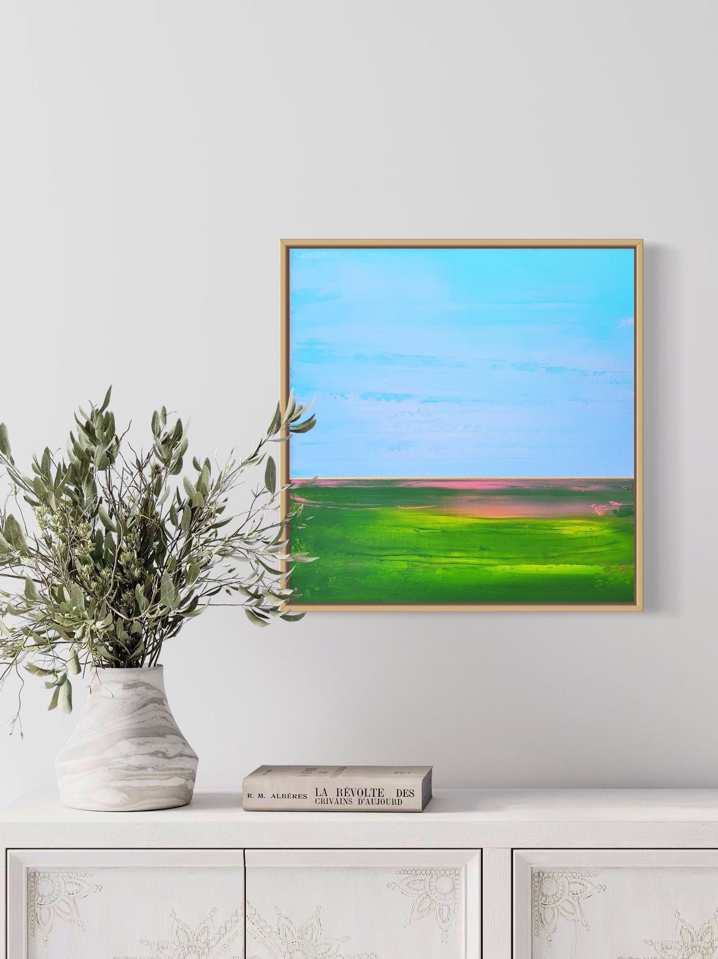 "Meadow" - 40 x 40 cm