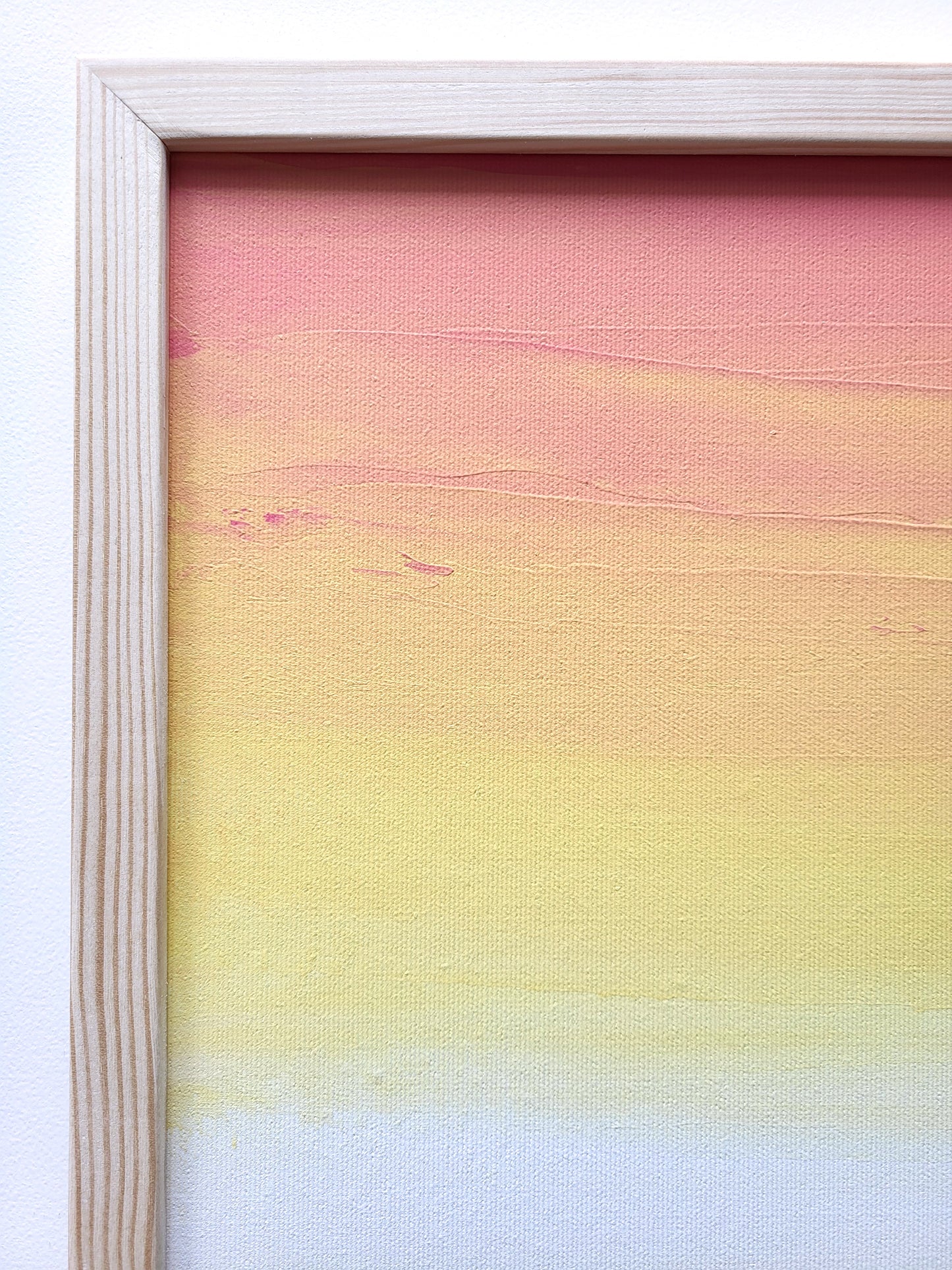 "Whispers Of The Emerald Sea" - 40 x 40 cm