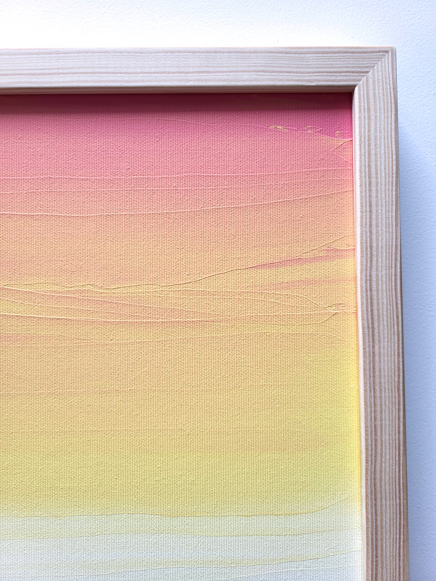 "Whispers Of The Emerald Sea" - 40 x 40 cm