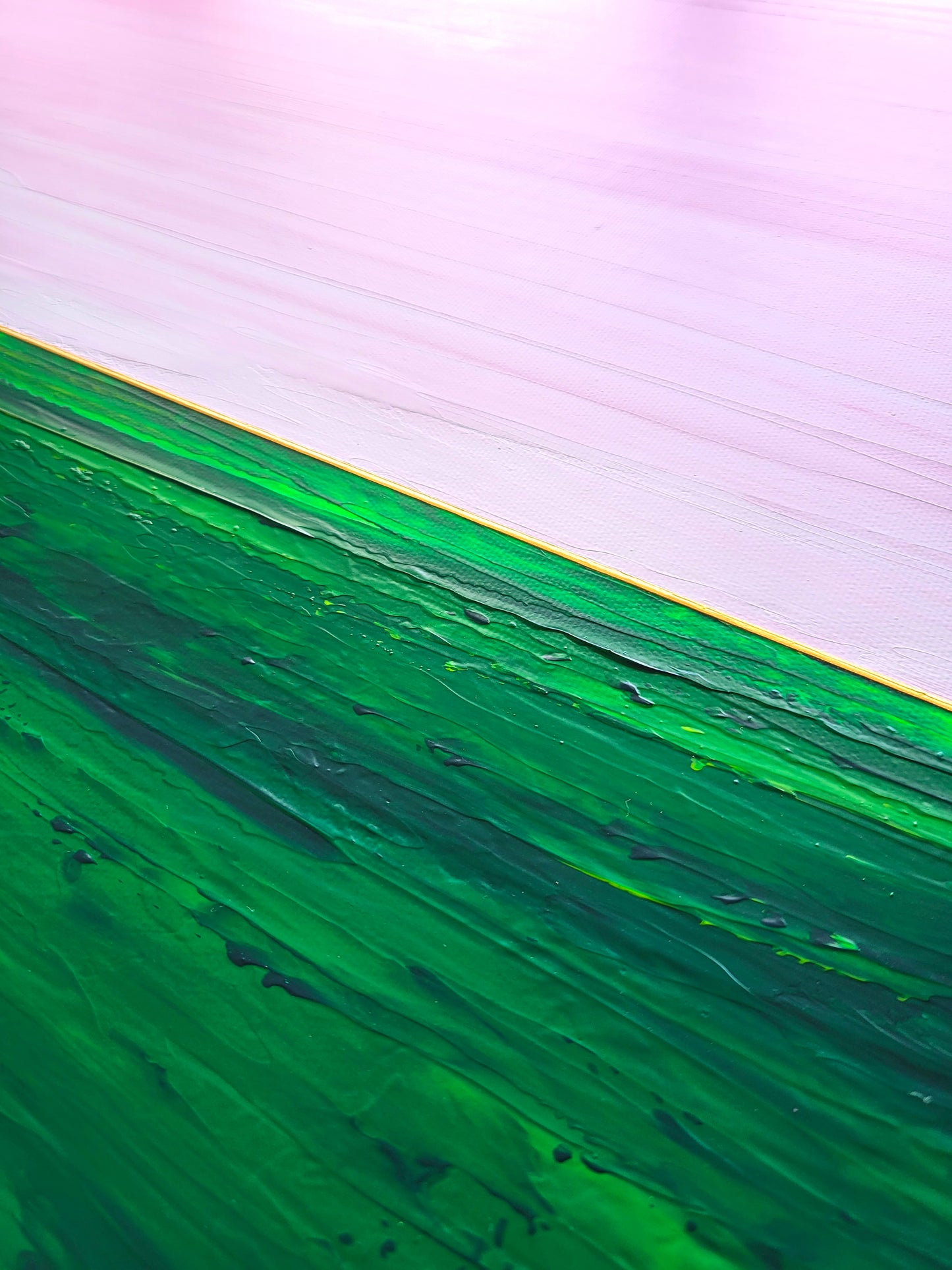 "Among The Whispering Grass" - 60 x 60 cm