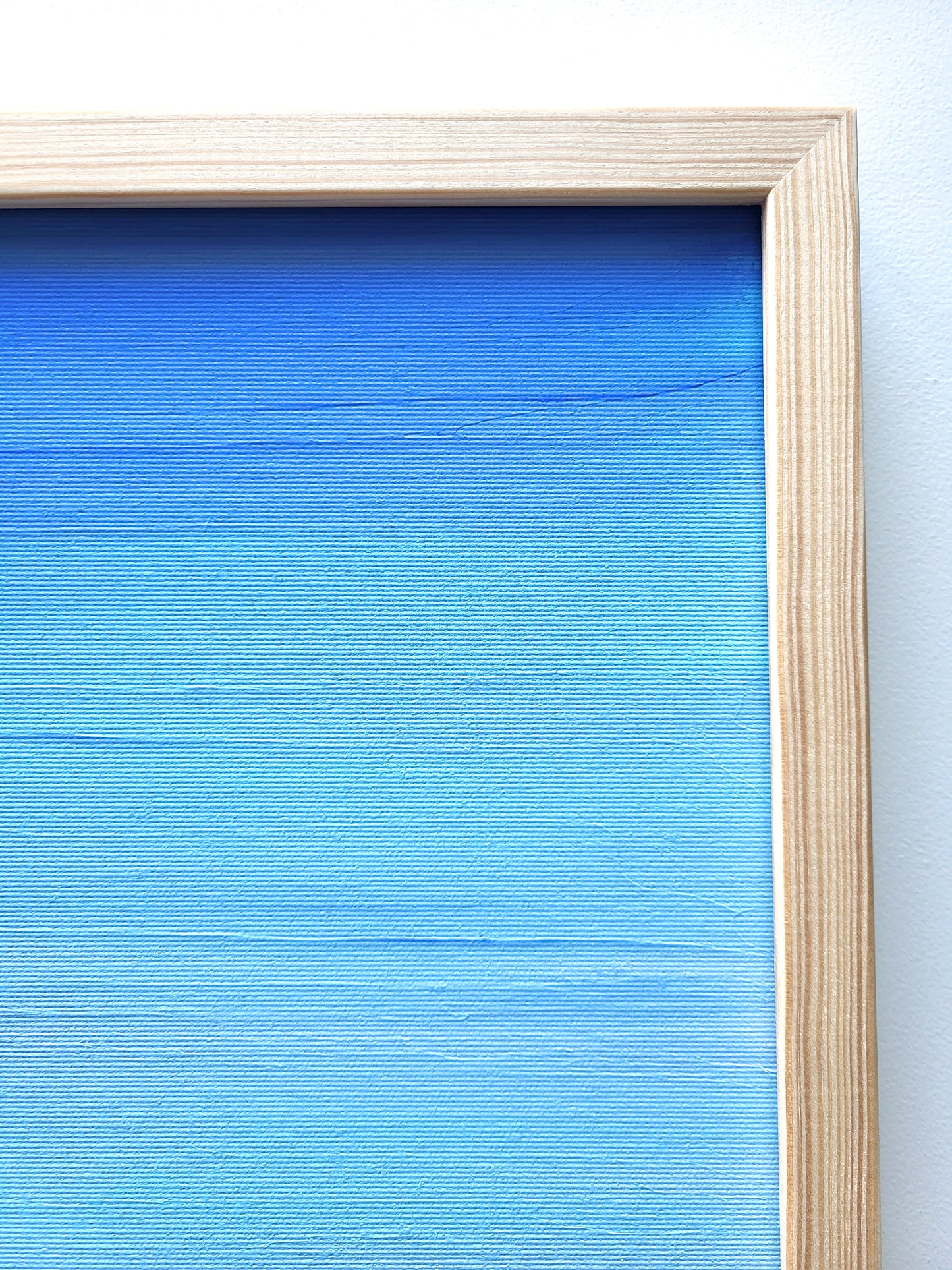 "Lake Depths" - 40 x 40 cm