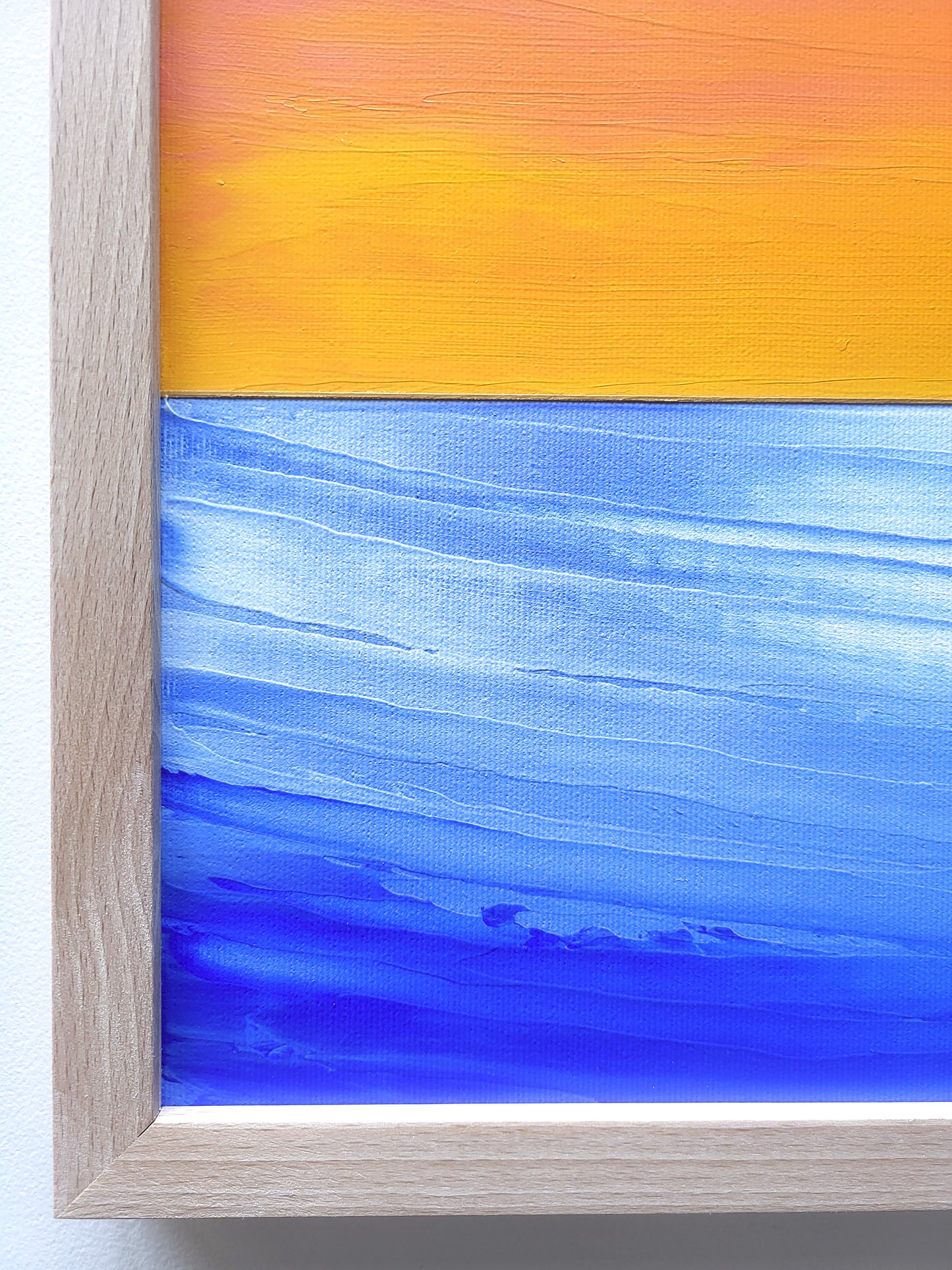 "Lake Of Light" - 40 x 40 cm