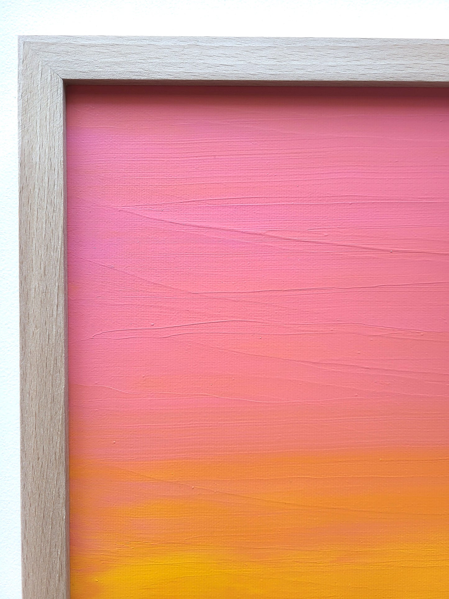 "Lake Of Light" - 40 x 40 cm