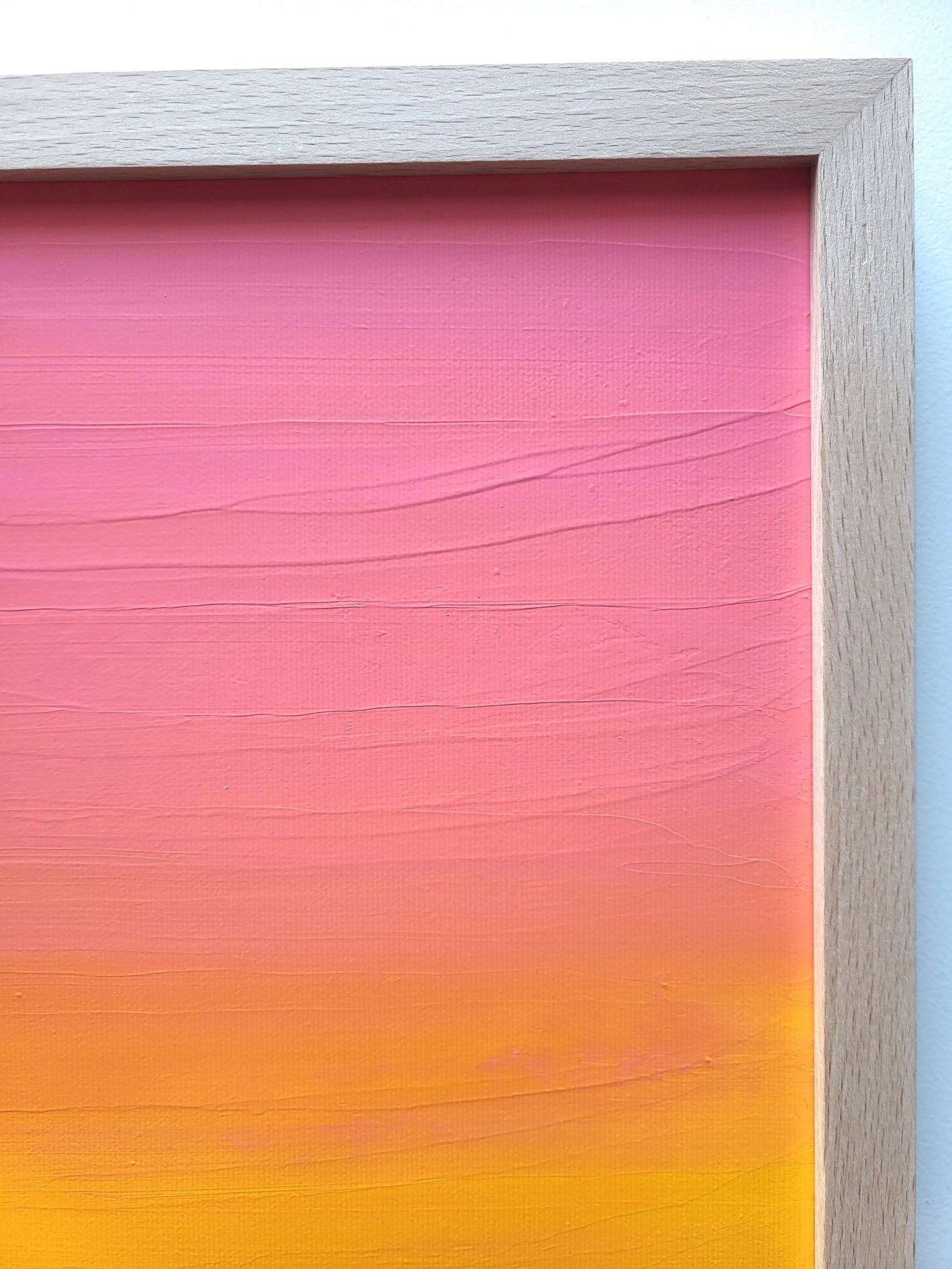 "Lake Of Light" - 40 x 40 cm