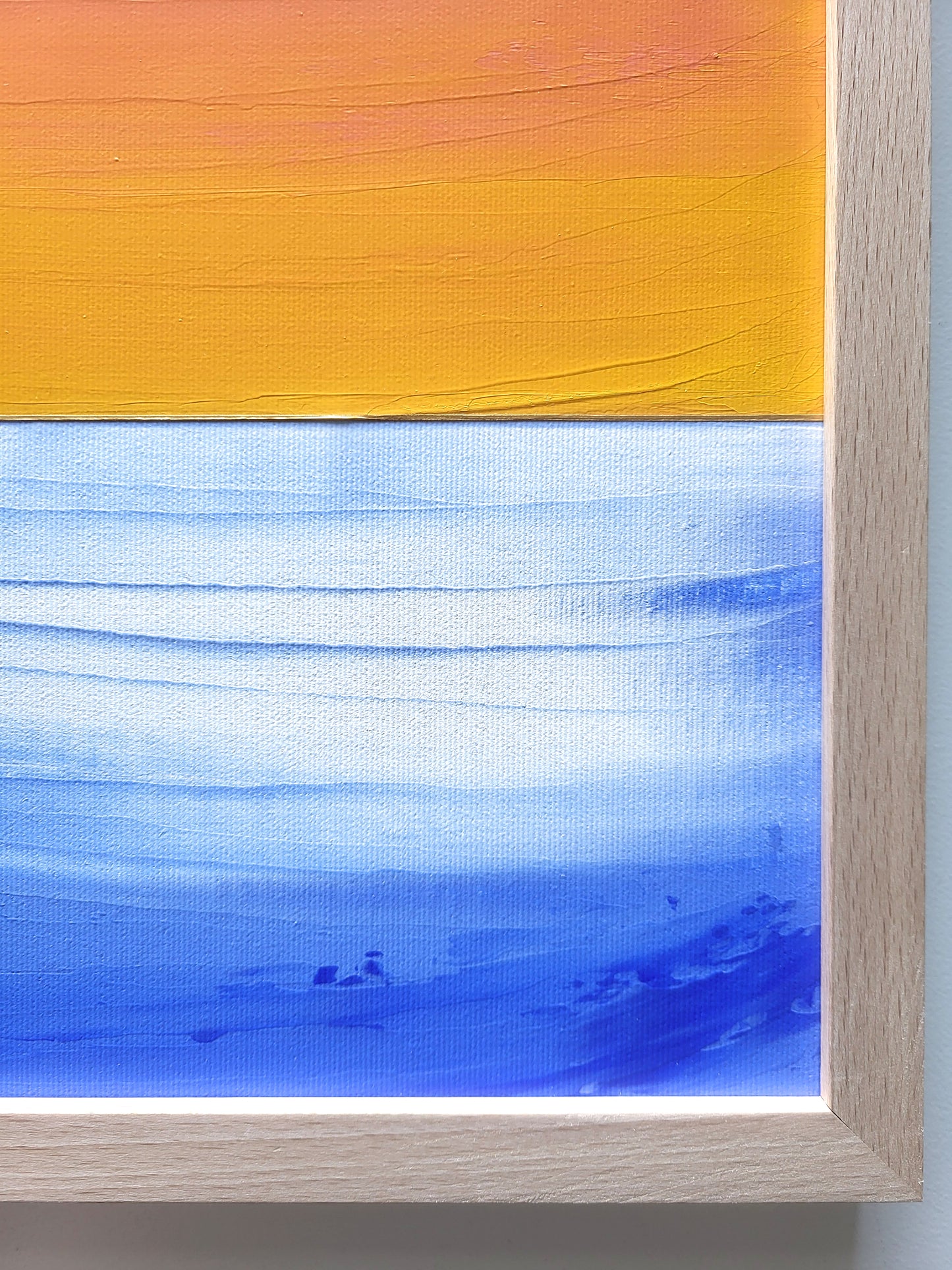 "Lake Of Light" - 40 x 40 cm