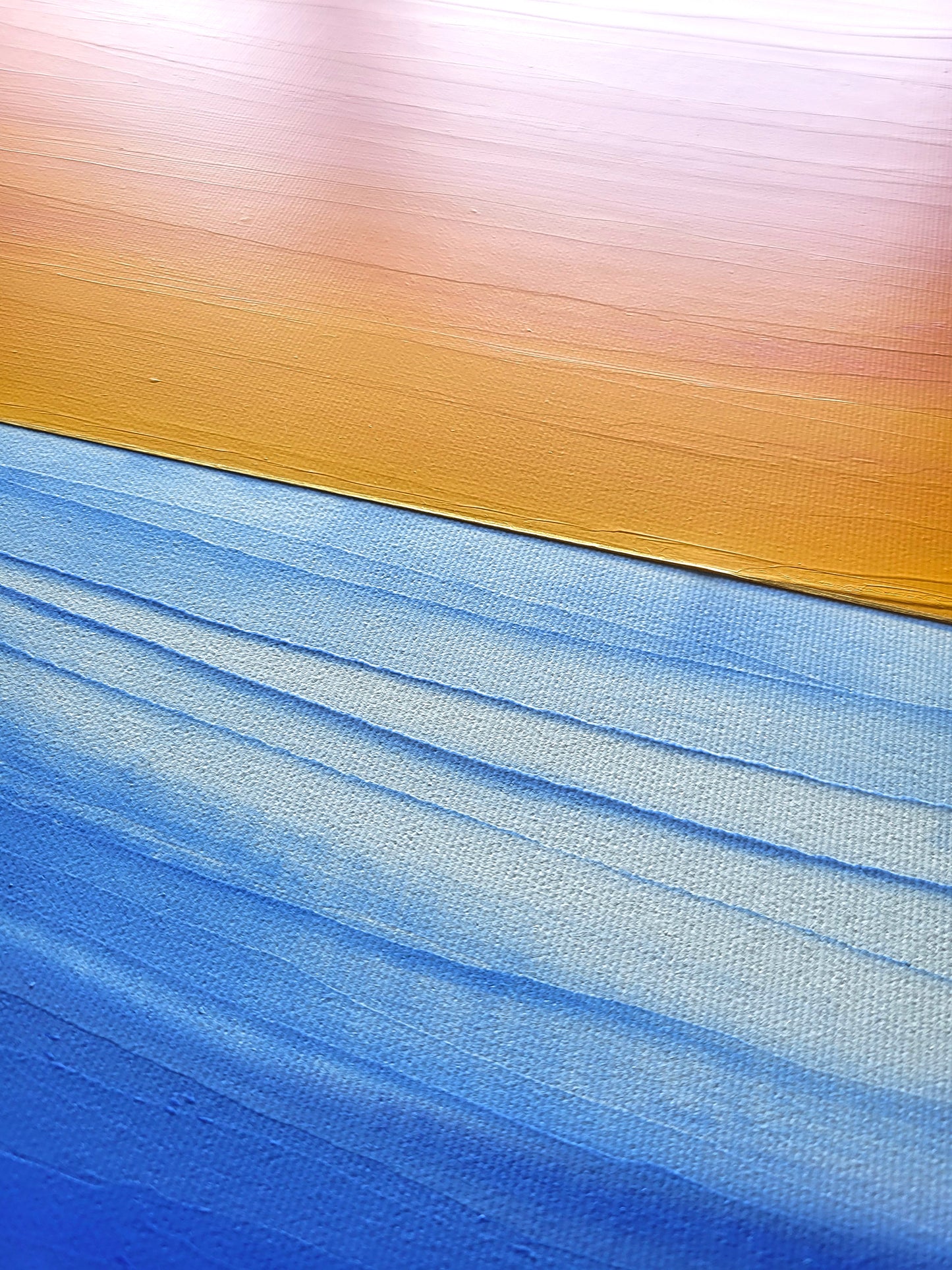 "Lake Of Light" - 40 x 40 cm