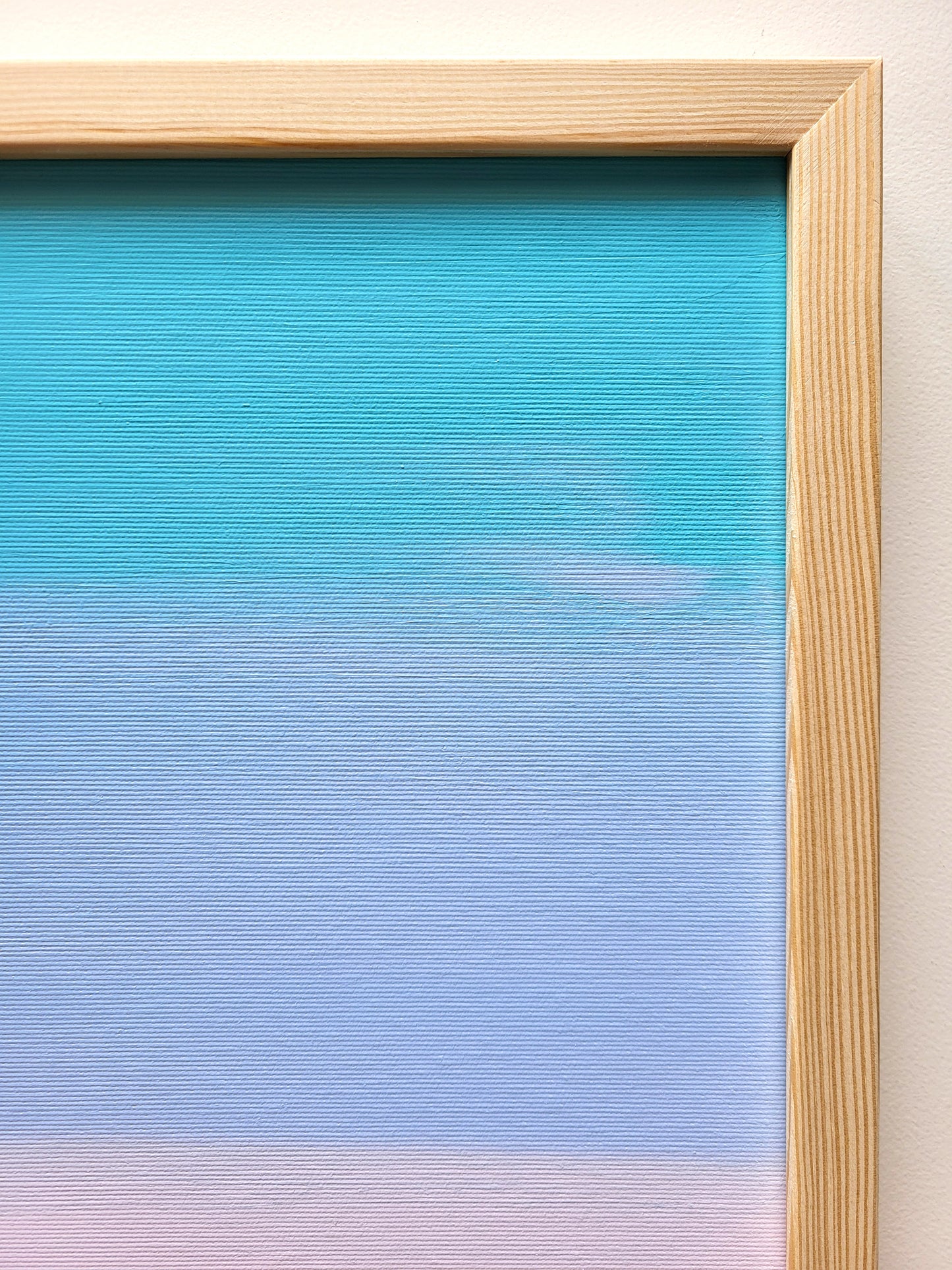 "Blue Vastness" - 40 x 40 cm