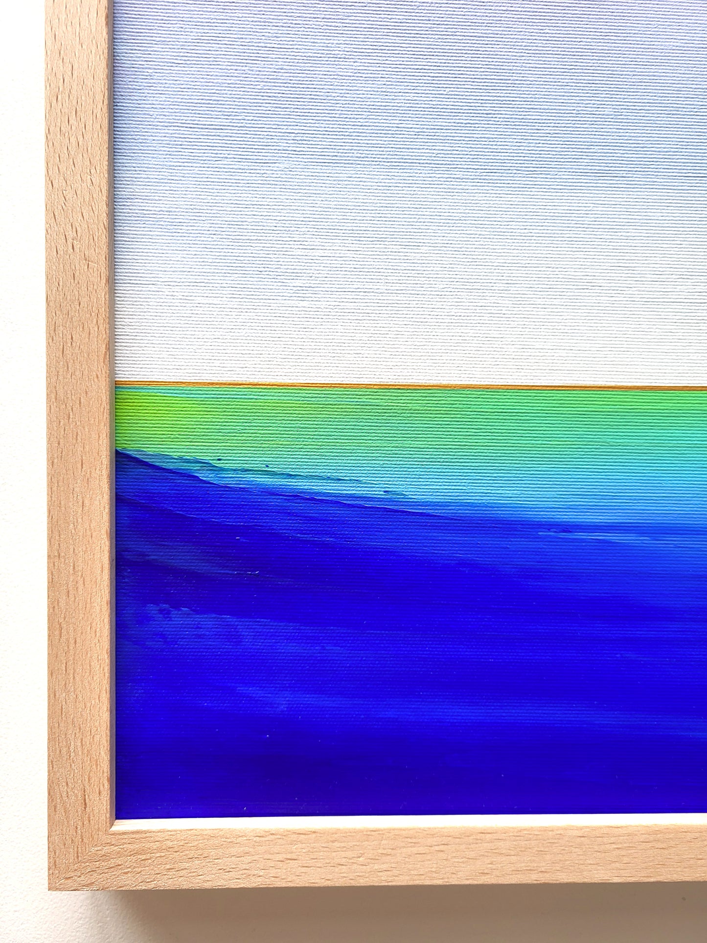 "Lake Journey" - 40 x 40 cm