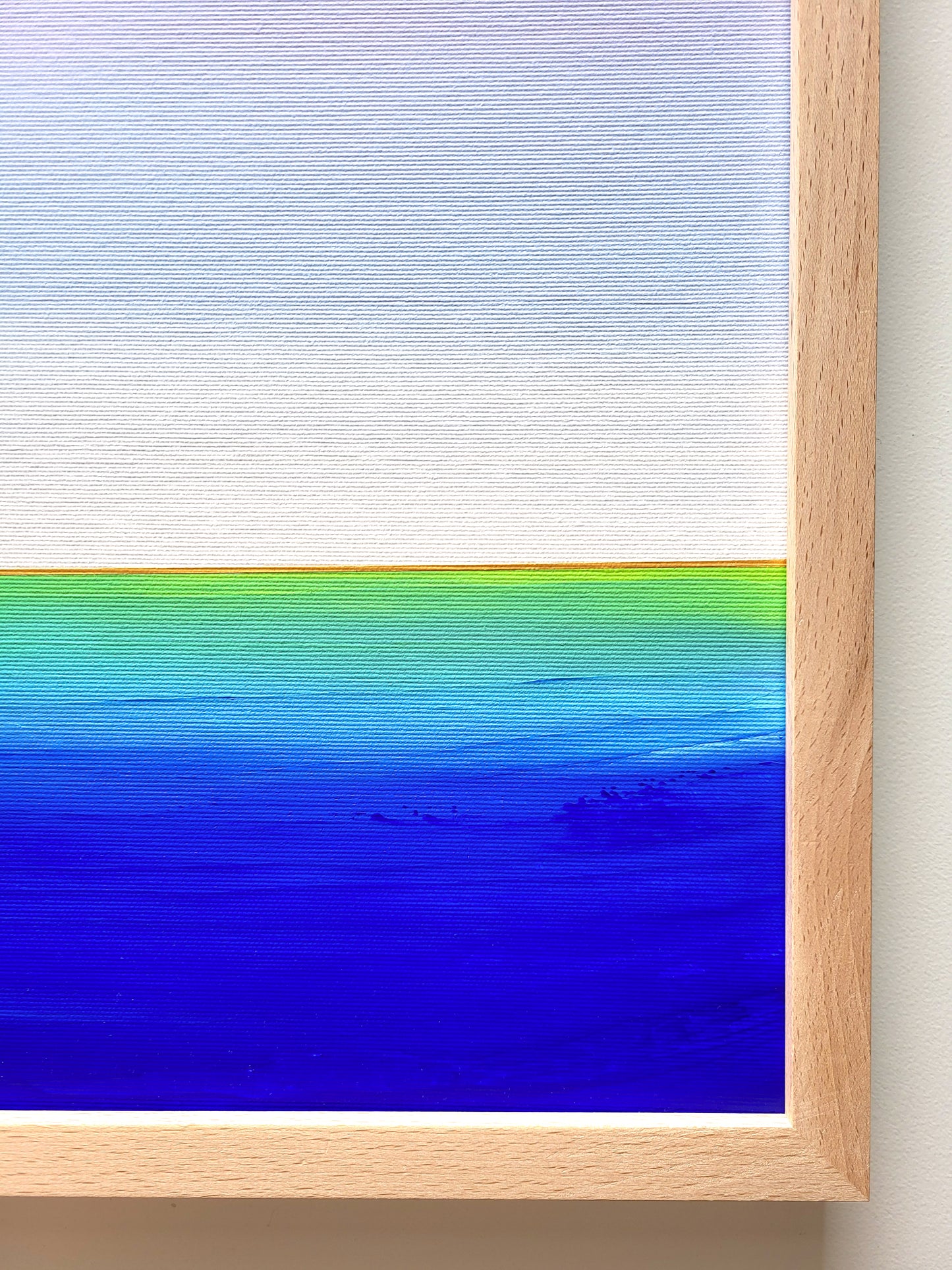 "Lake Journey" - 40 x 40 cm