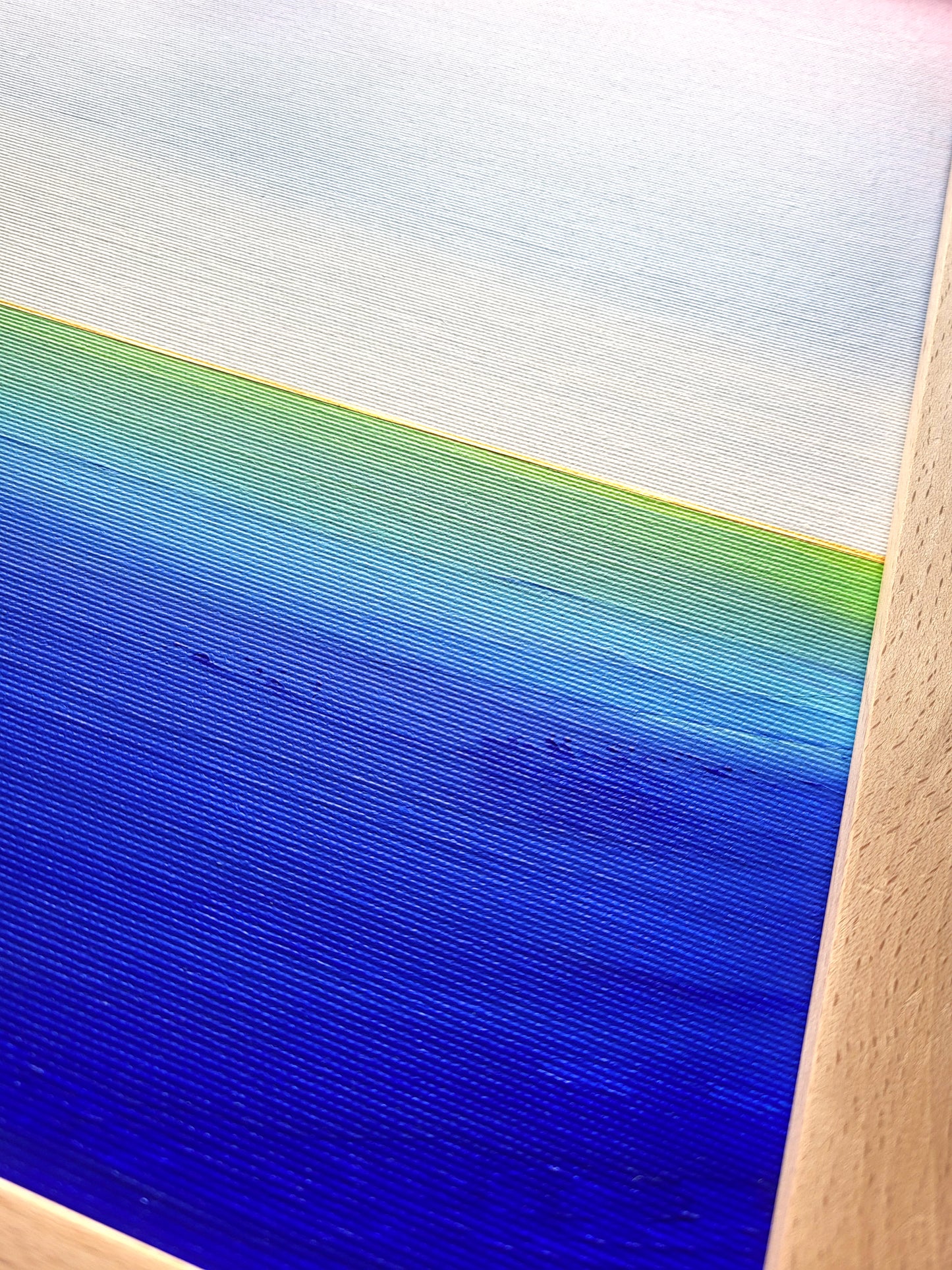 "Lake Journey" - 40 x 40 cm