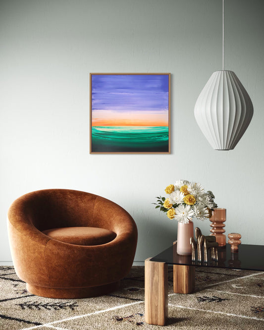 "Whispers Of Twilight" - 60 x 60 cm