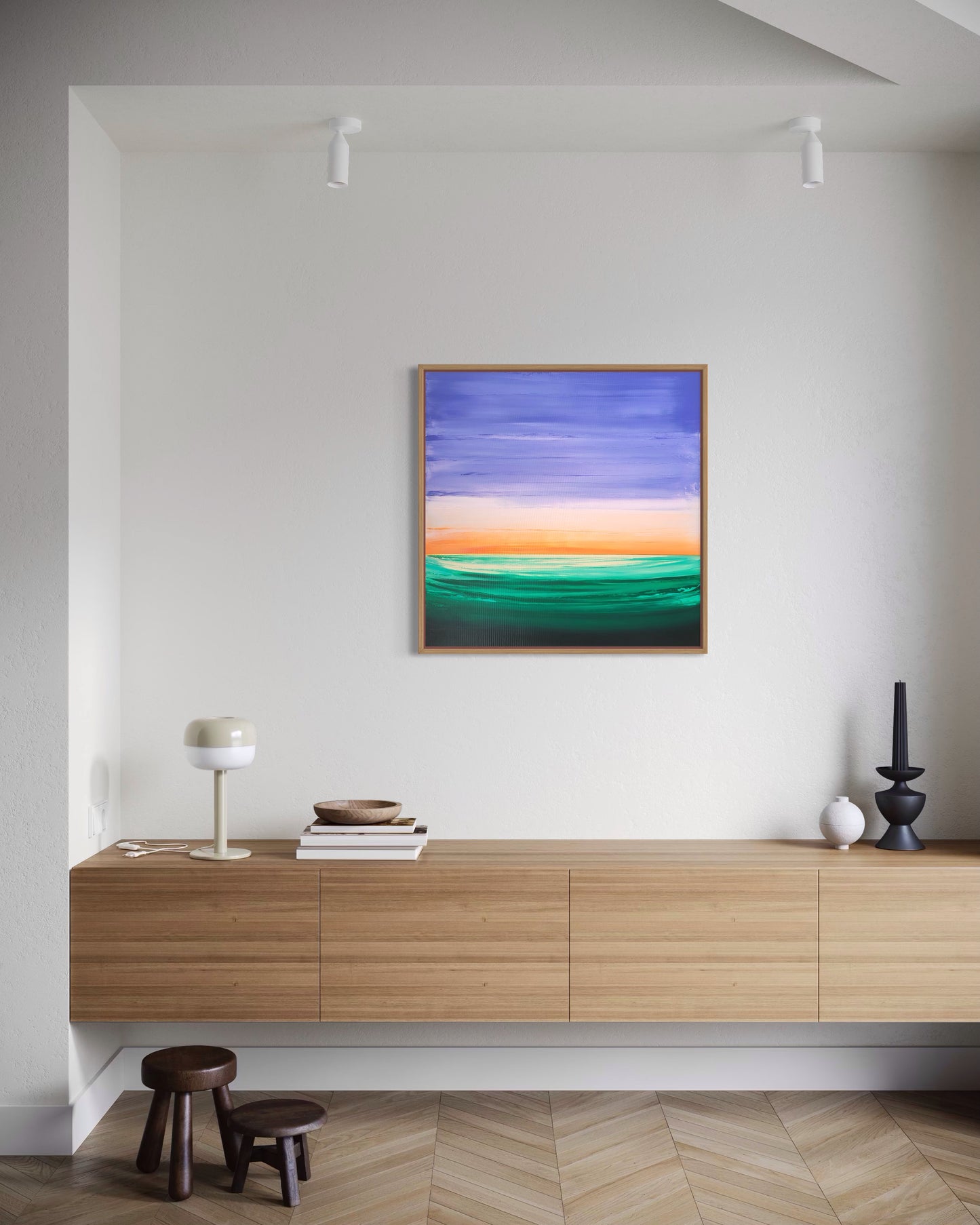 "Whispers Of Twilight" - 60 x 60 cm
