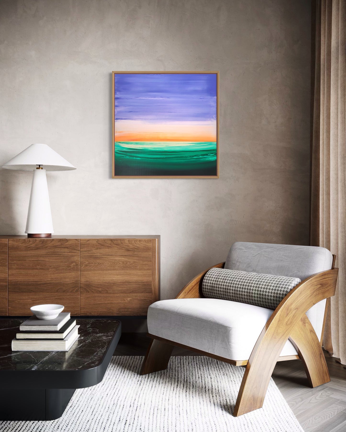 "Whispers Of Twilight" - 60 x 60 cm