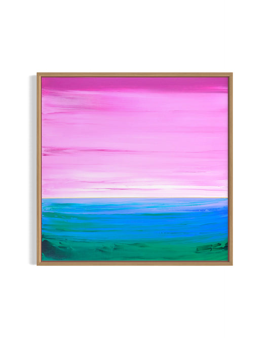 "Where Sky Meets Sea" - 40 x 40 cm