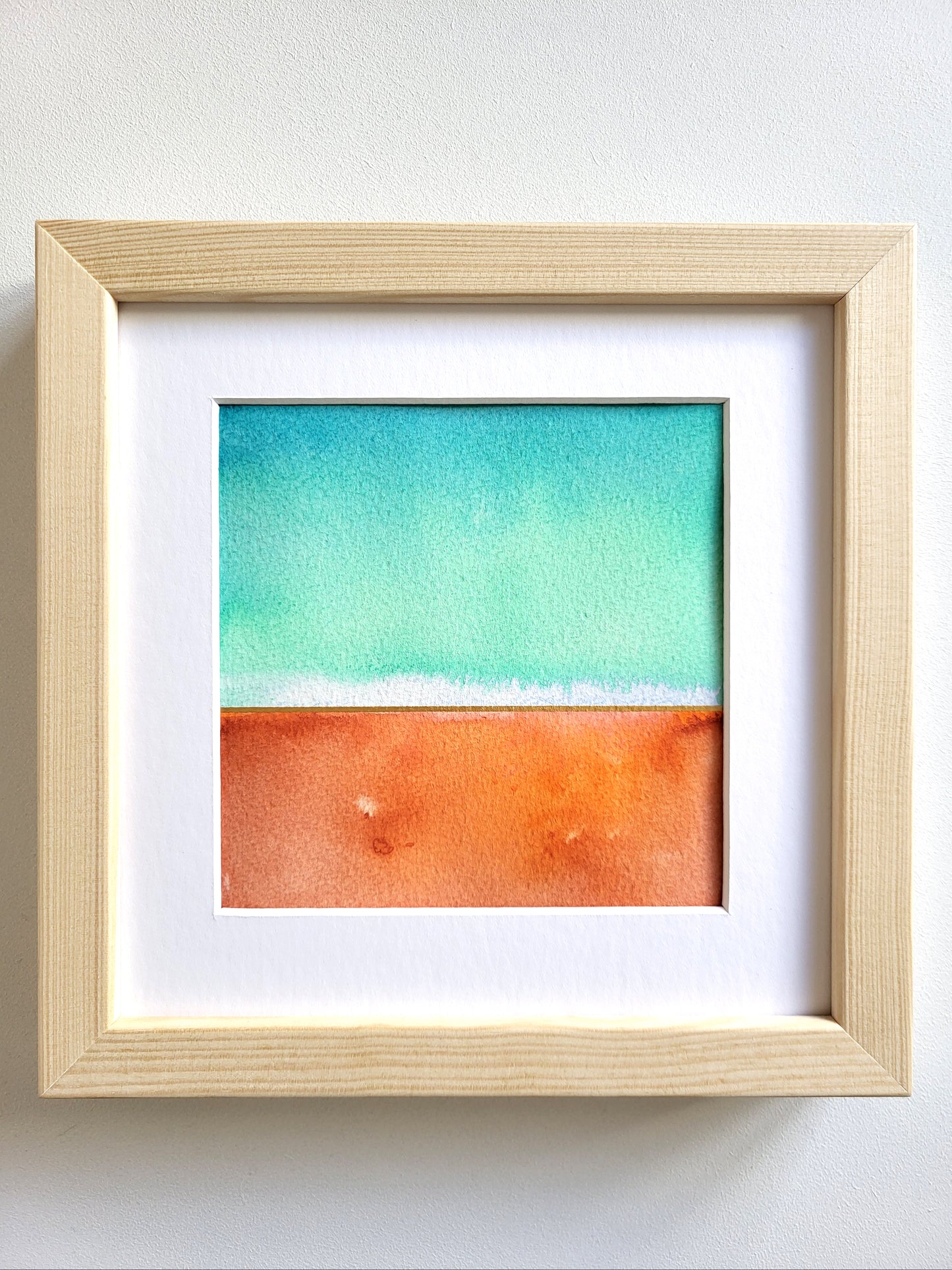 "Golden Horizon XXII" - 20 x 20 cm