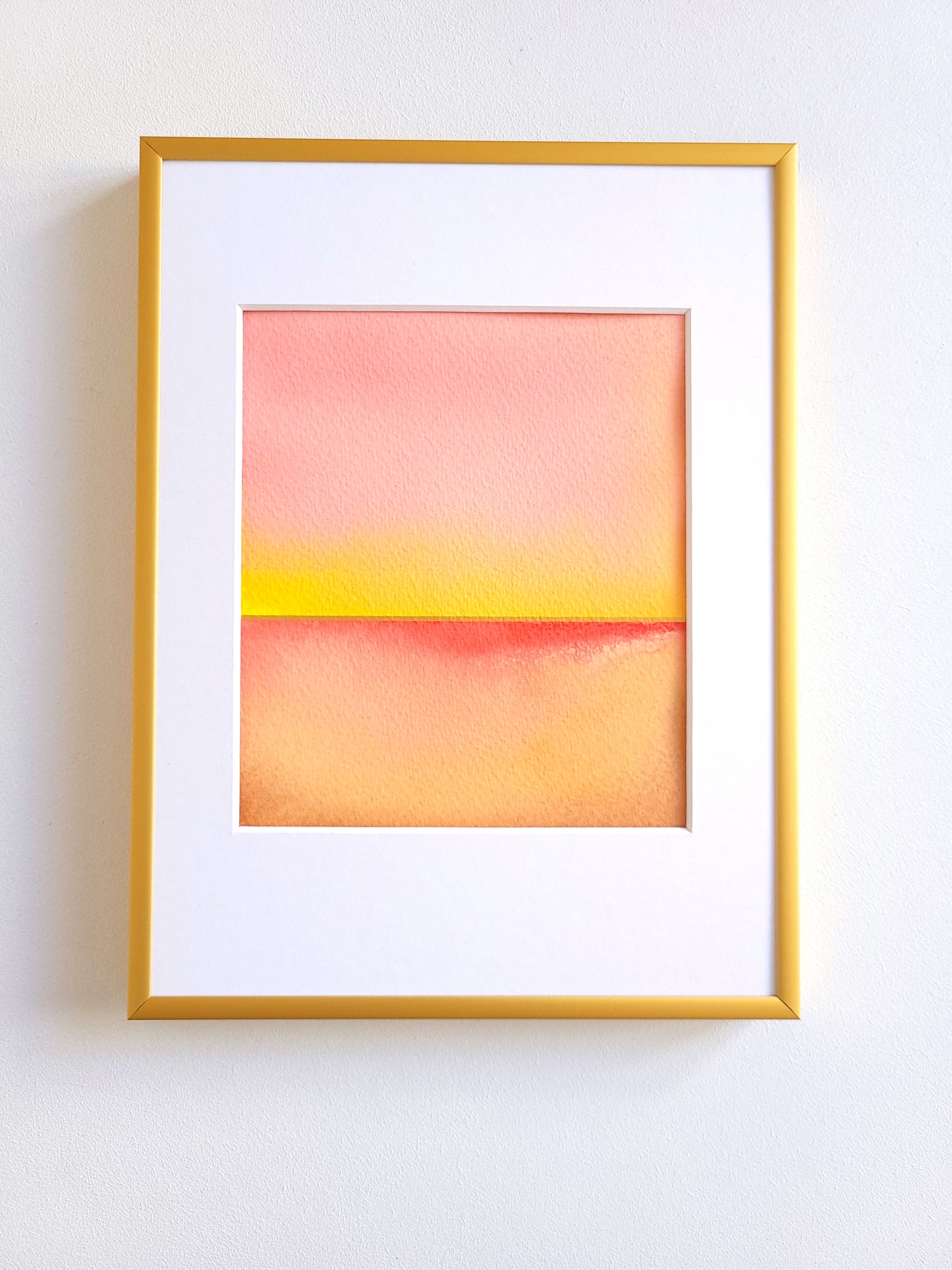 "Golden Horizon" ( 19/2026 ) - 18 x 24 cm