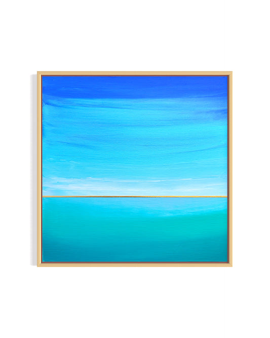 "Sea Whispers" - 20 x 20 cm