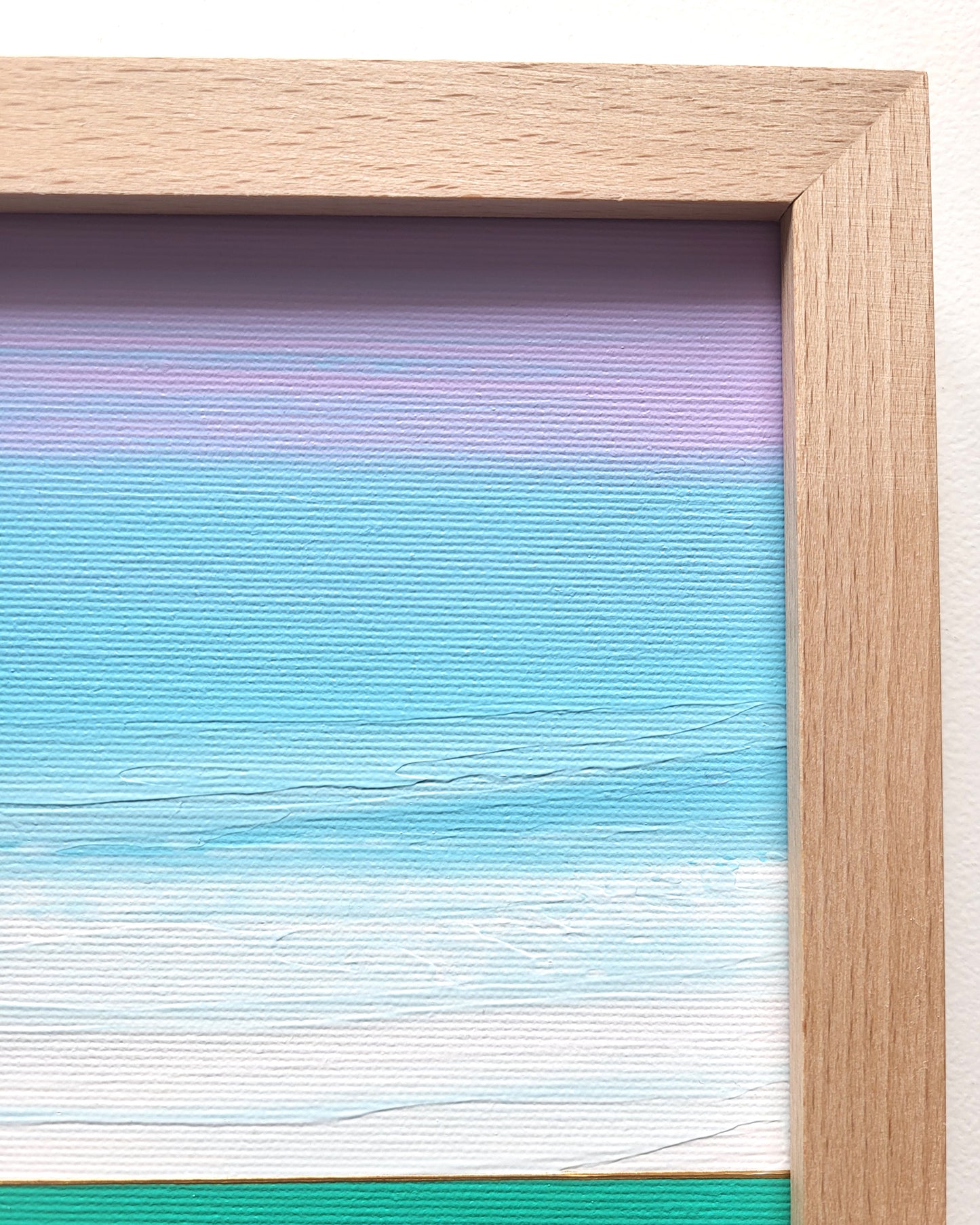 "Clouds And Sea" - 20 x 20 cm