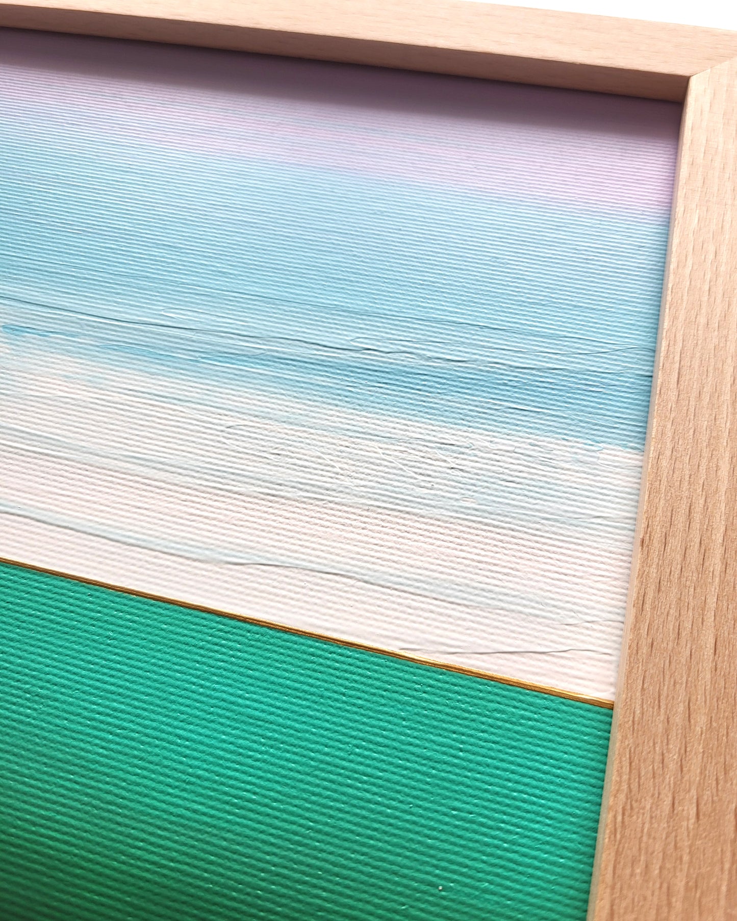 "Clouds And Sea" - 20 x 20 cm