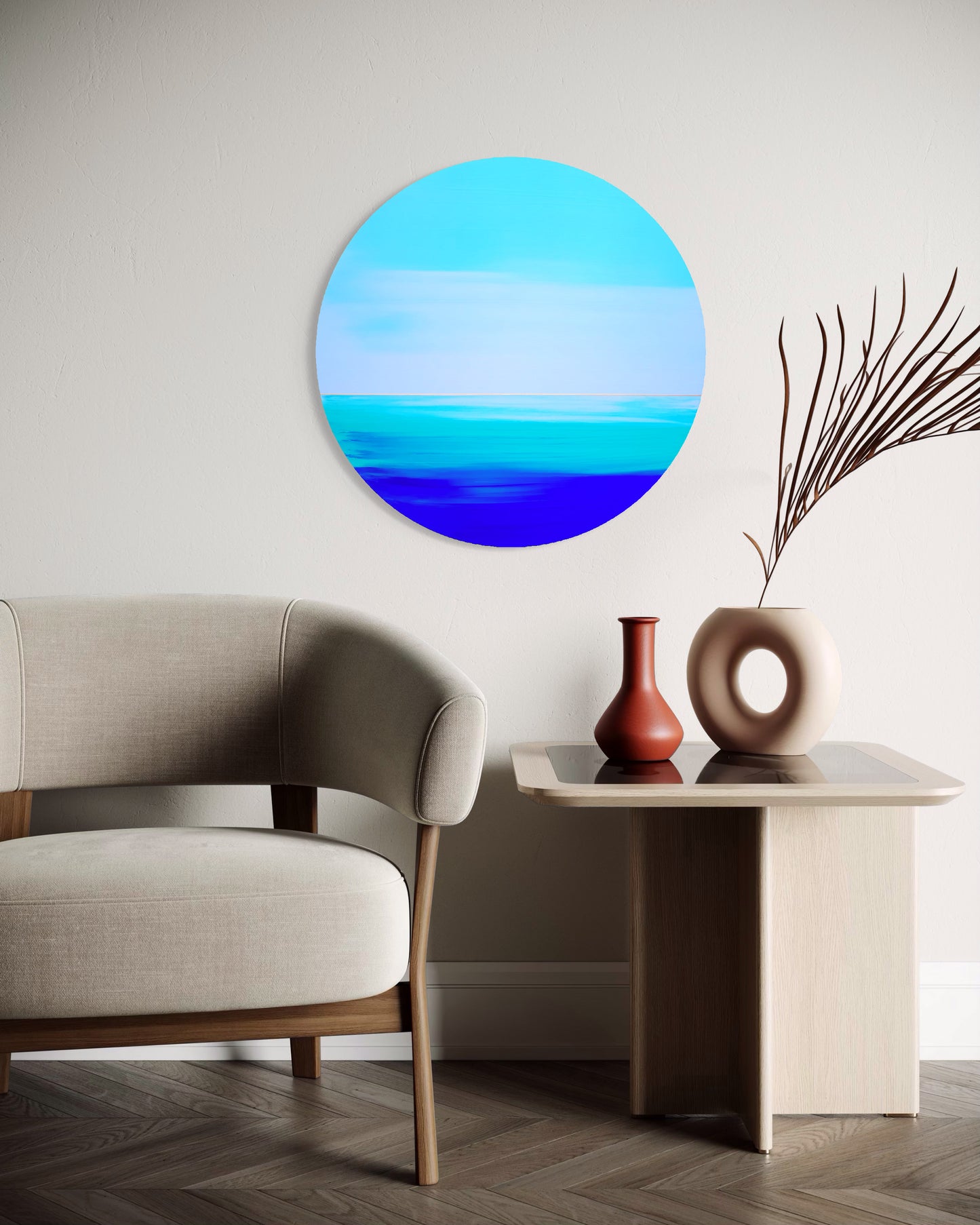 "Stories Written By The Sea" - okrąg 60 cm