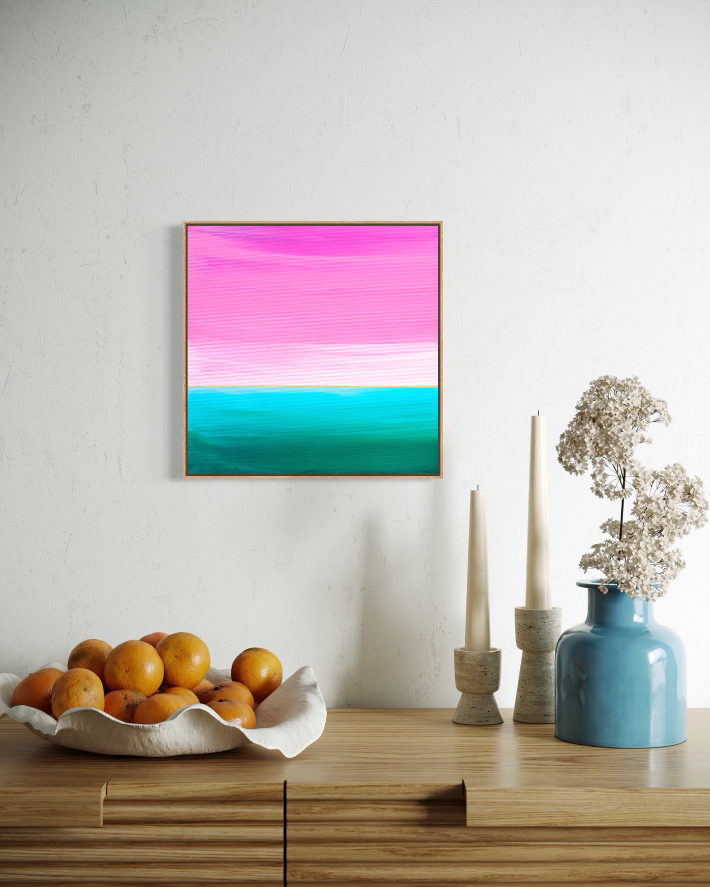 "Summer Tide" - 20 x 20 cm