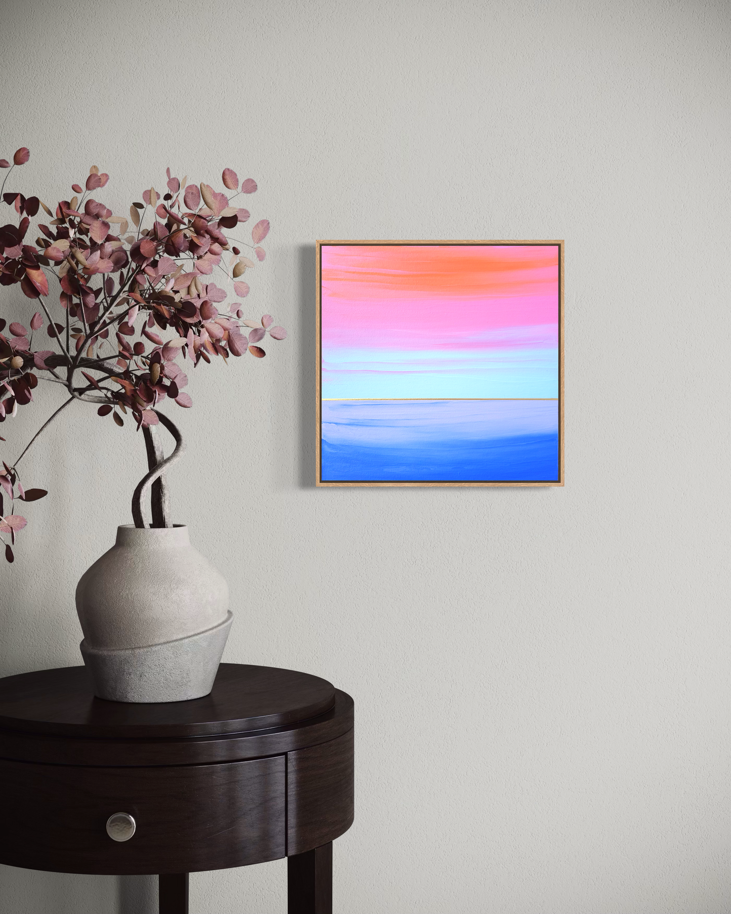 "Sun And Sea" - 20 x 20 cm