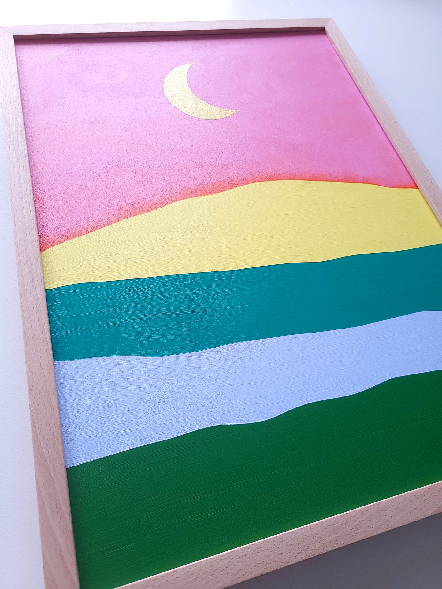 "Summer Fields" -Dyptyk- 2 x 42 x 59,7 cm (A2)