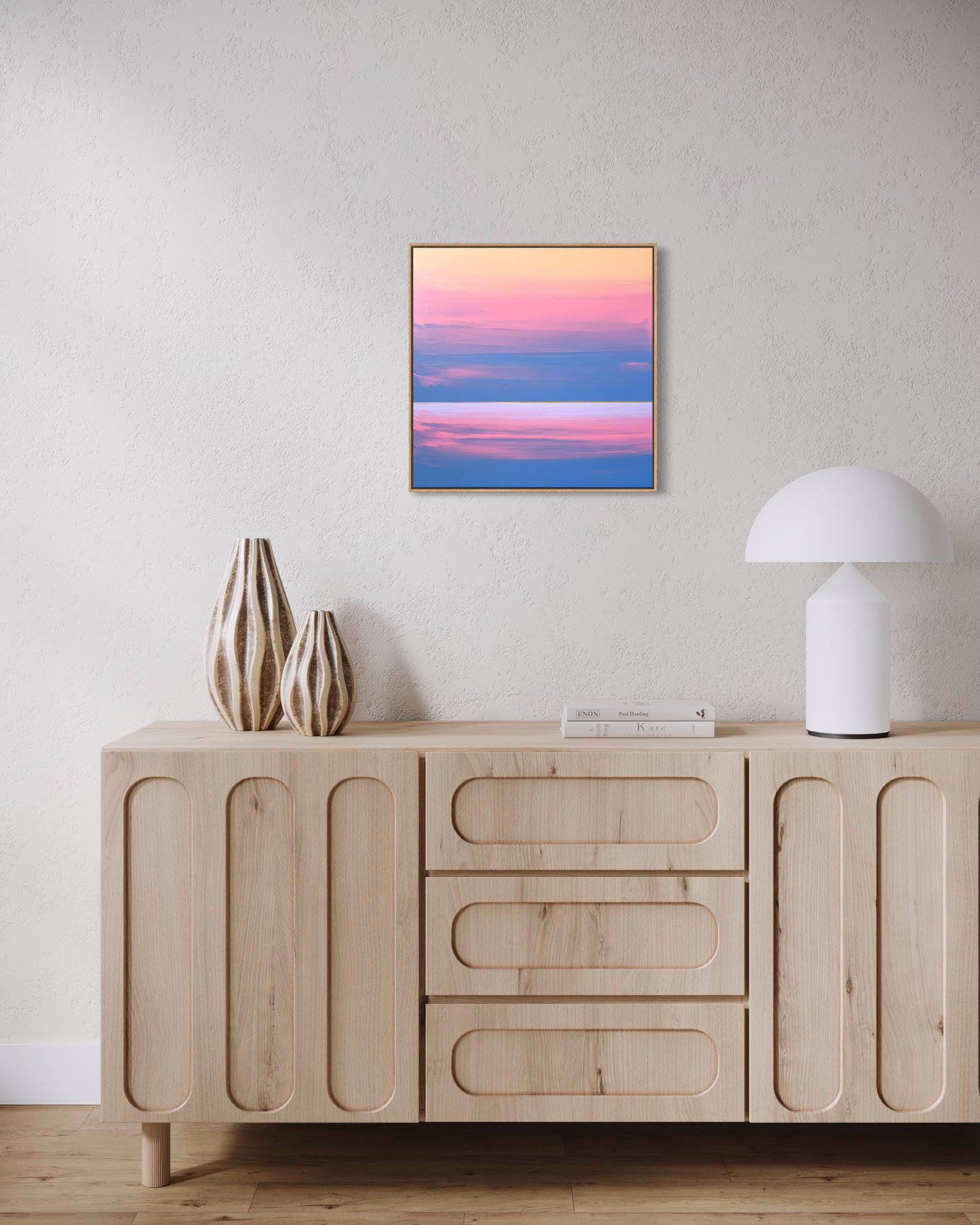 "Song Of The Blue Horizon" - 40 x 40 cm