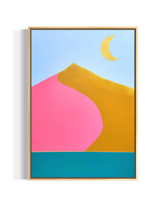 "Namibian Moon" - 42 x 59,7 cm (A2)