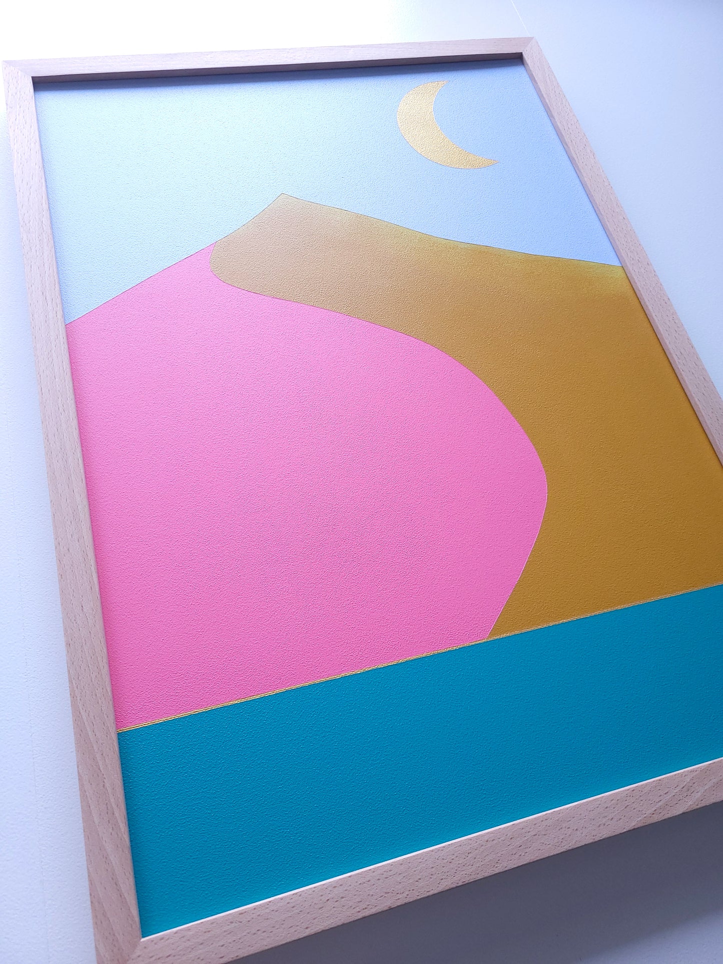 "Namibian Moon" - 42 x 59,7 cm (A2)