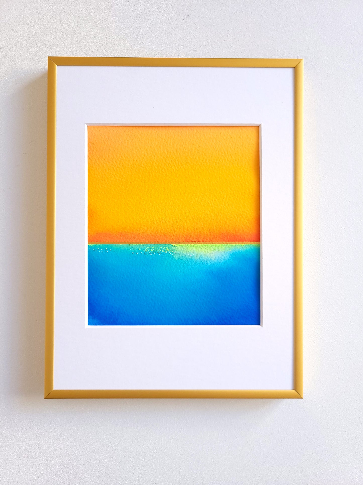 "Golden Horizon" ( 23/2026 ) - 18 x 24 cm