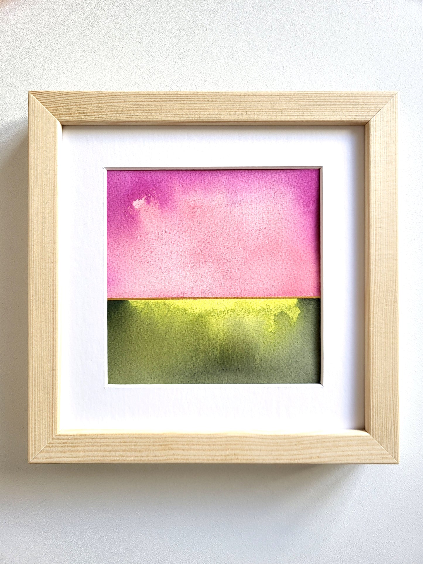 "Golden Horizon XXVI" - 20 x 20 cm