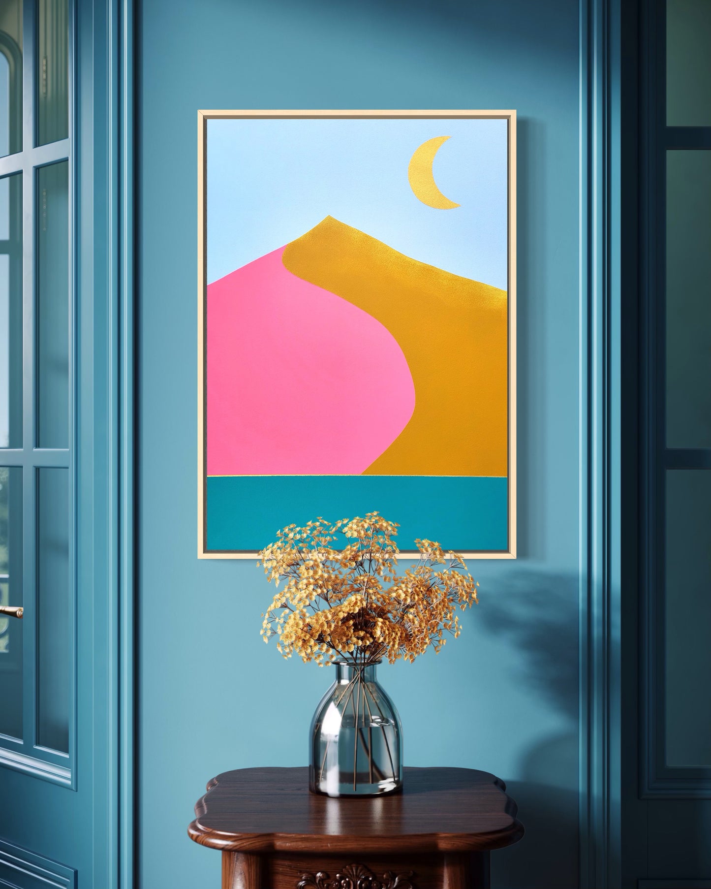 "Namibian Moon" - 42 x 59,7 cm (A2)