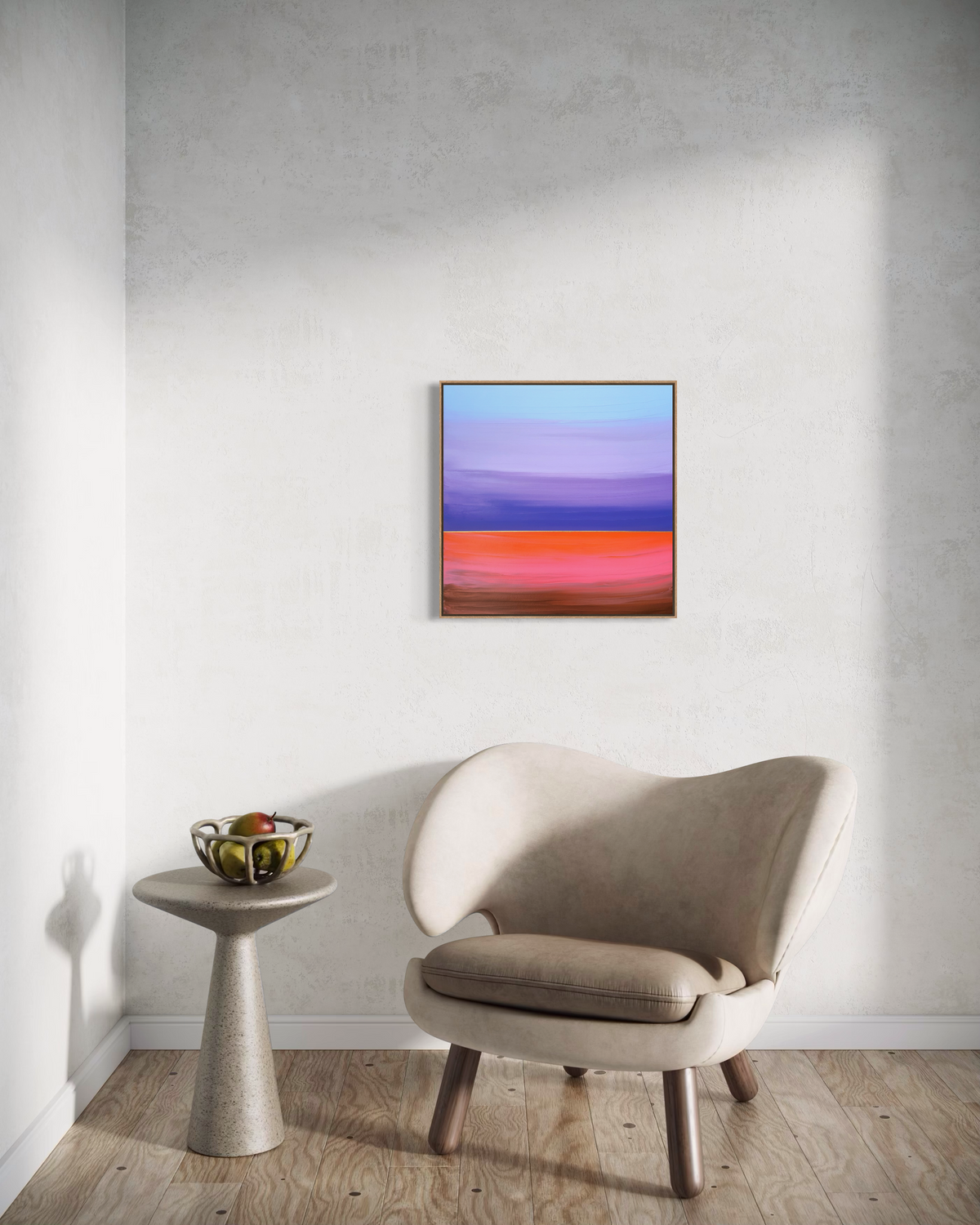 "Echo Of Endless Territories" - 40 x 40 cm