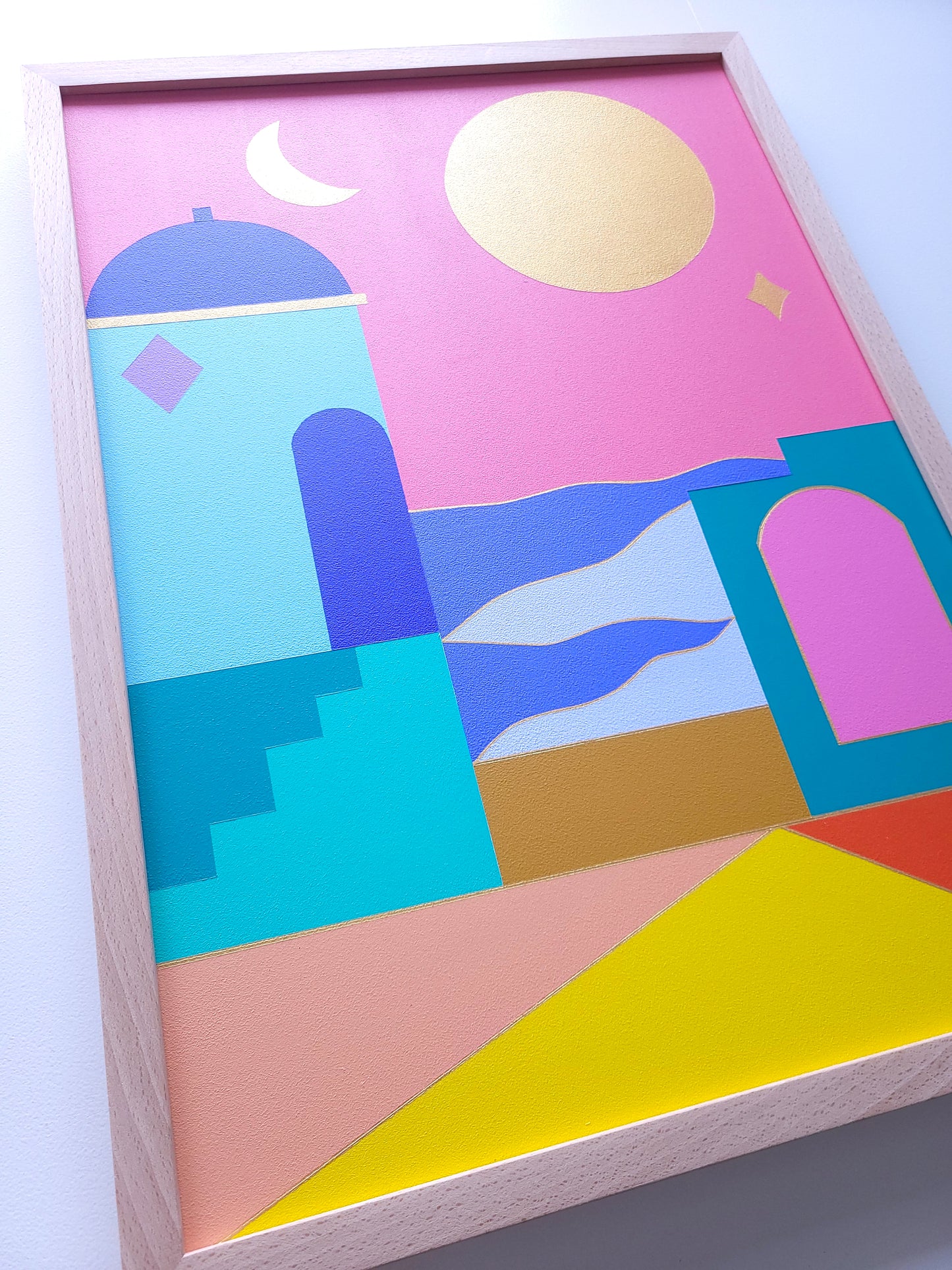 "Santorini Dream" - 42 x 59,7 cm (A2)