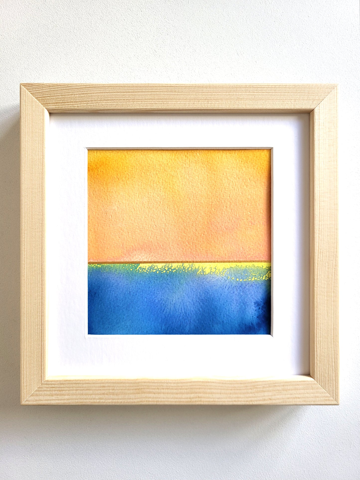 "Golden Horizon XXVIII" - 20 x 20 cm