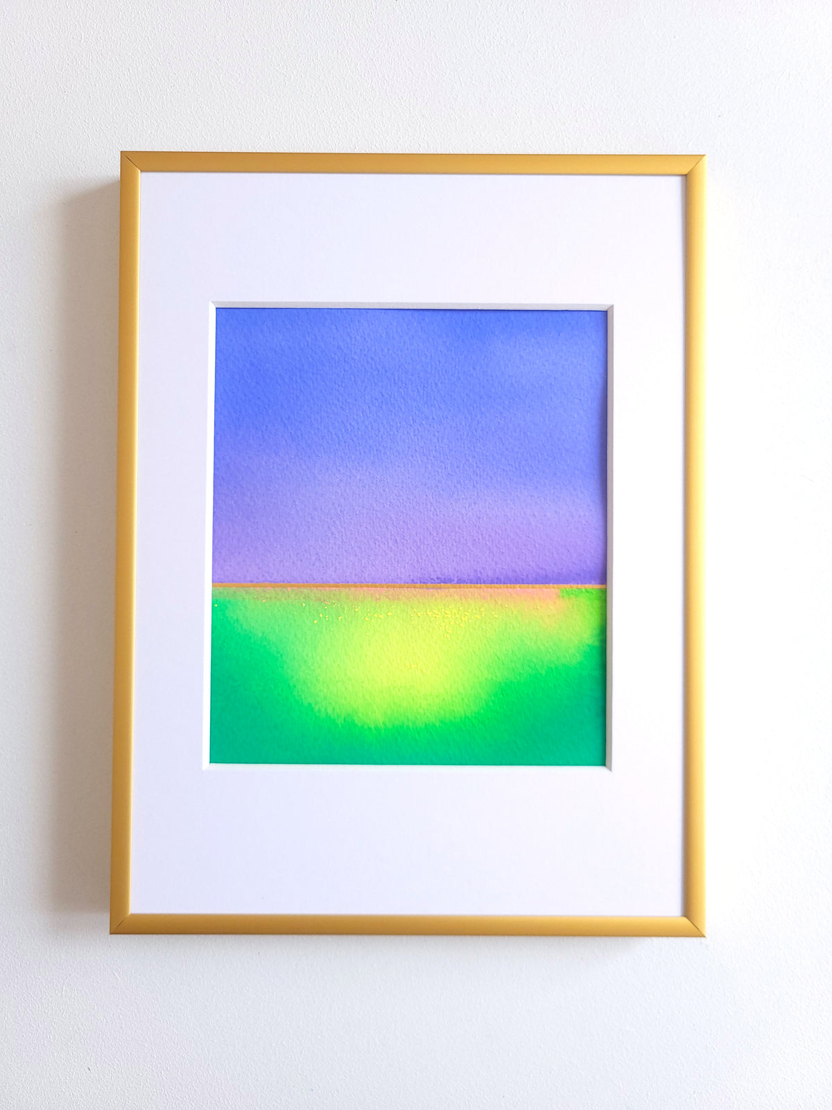 "Golden Horizon" ( 25/2026 ) - 18 x 24 cm