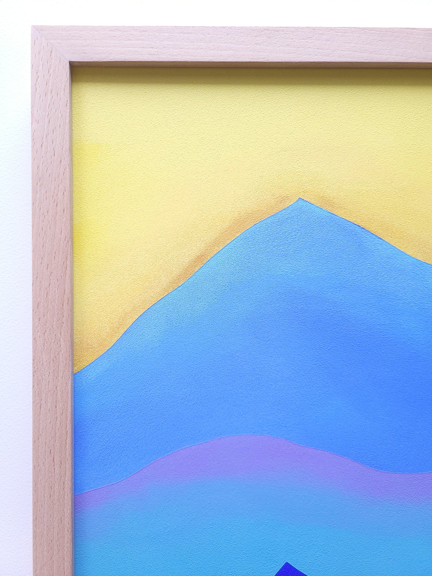 "Misty Mountains" - 42 x 59,7 cm (A2)