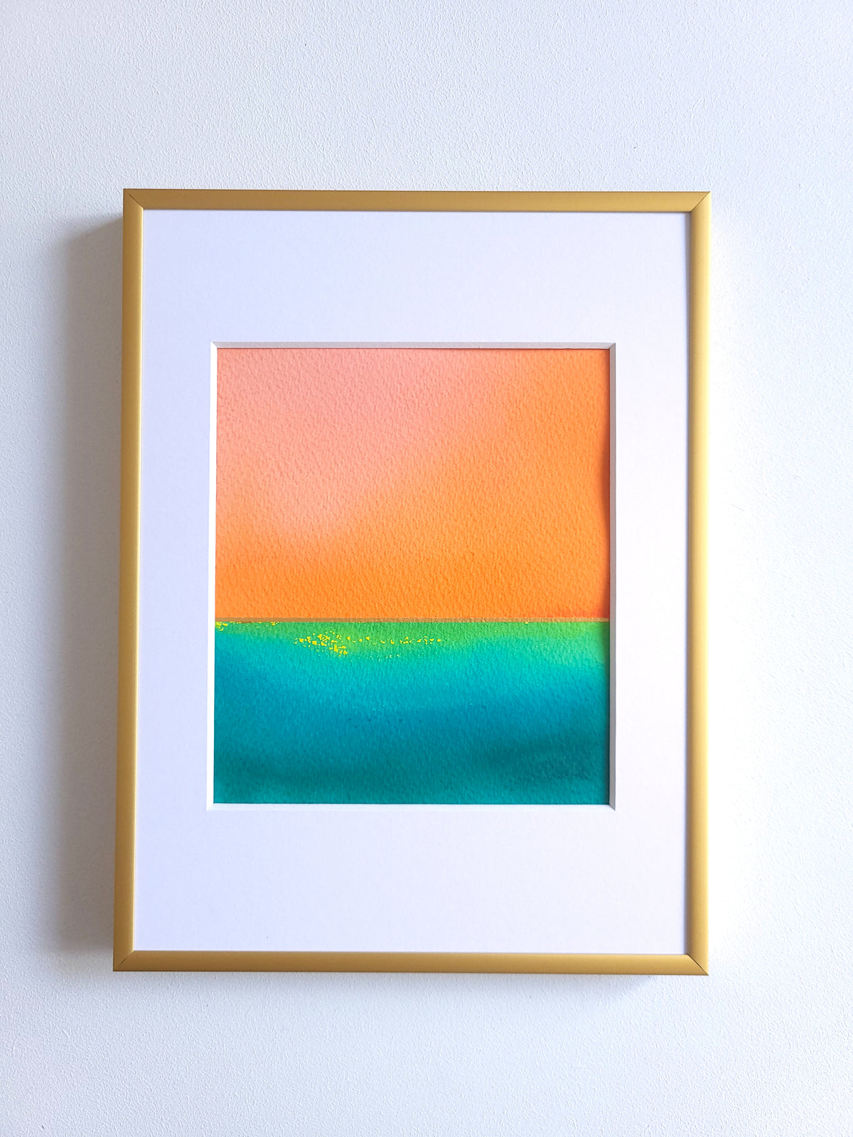 "Golden Horizon" ( 26/2026 ) - 18 x 24 cm