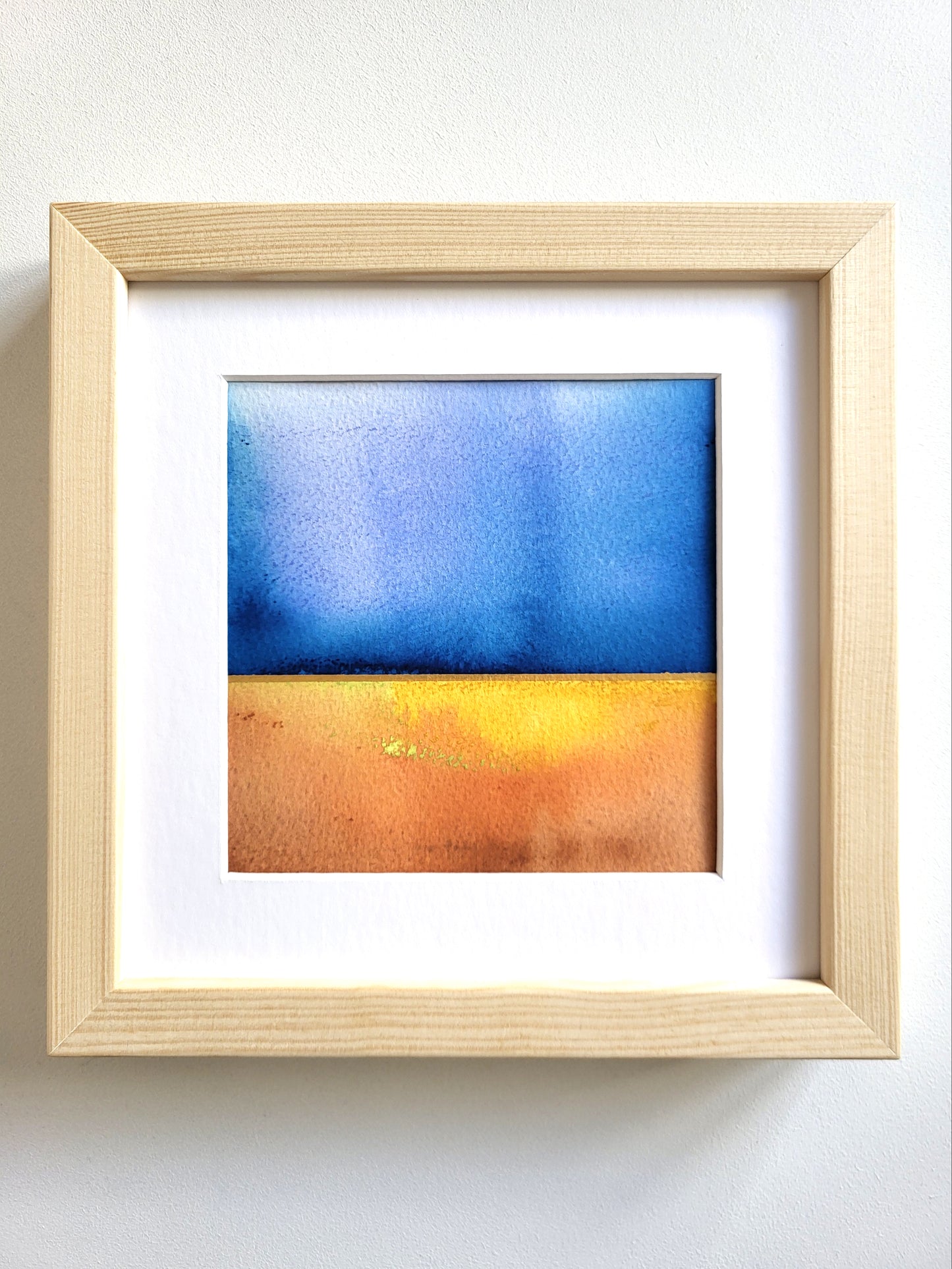 "Golden Horizon XXIX" - 20 x 20 cm