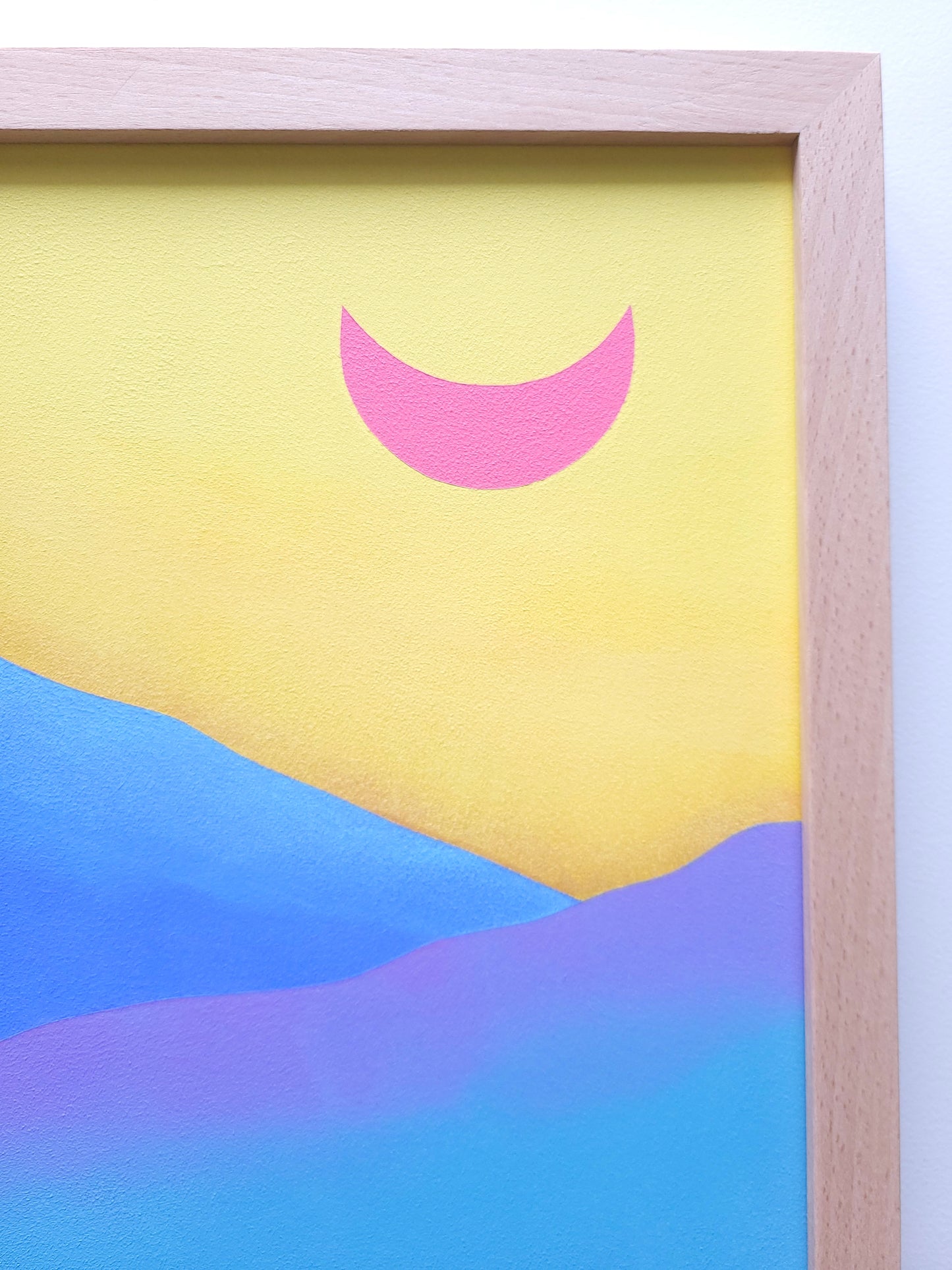 "Misty Mountains" - 42 x 59,7 cm (A2)