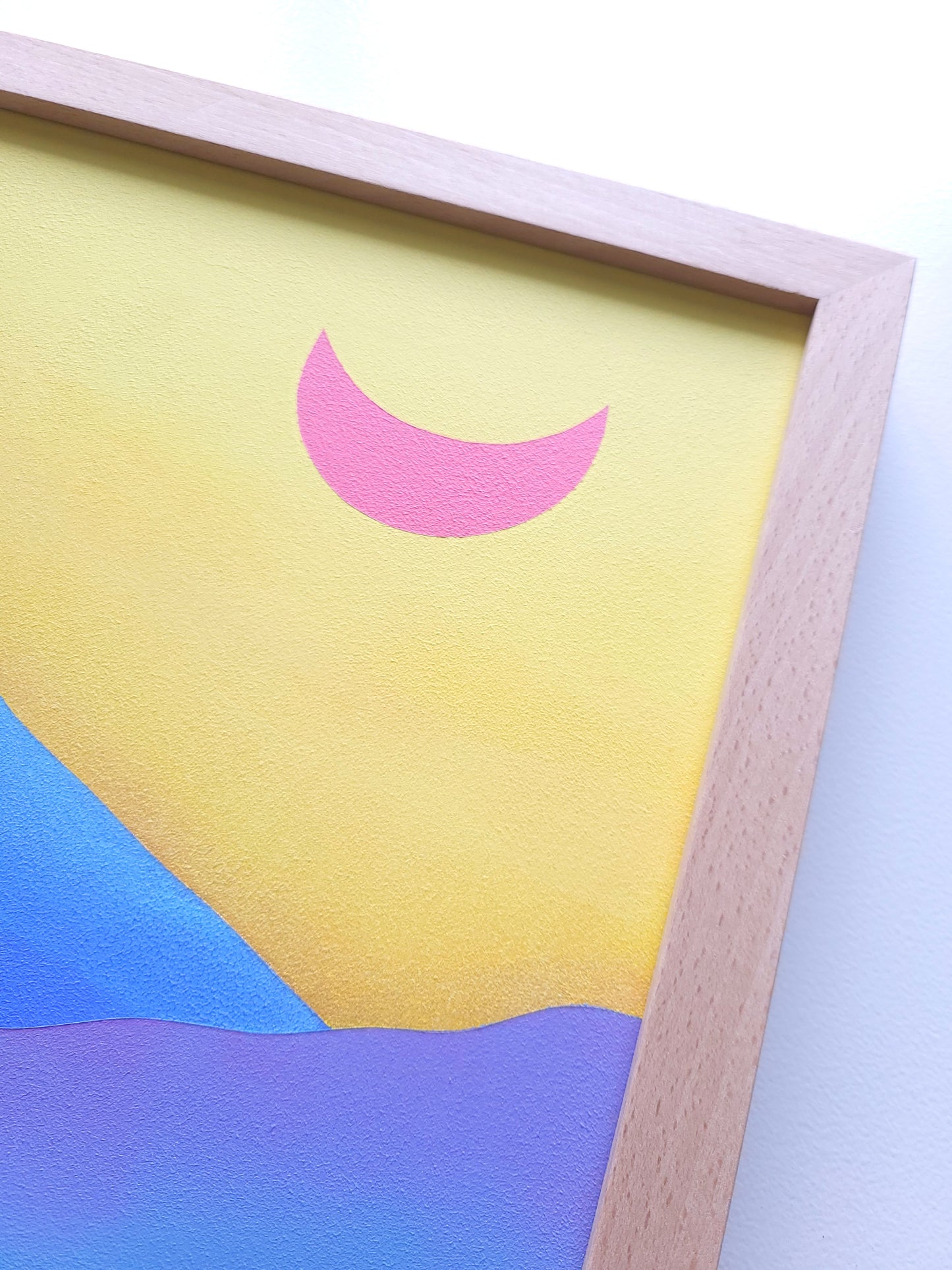 "Misty Mountains" - 42 x 59,7 cm (A2)