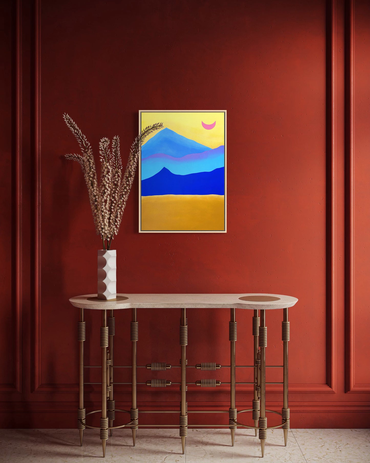 "Misty Mountains" - 42 x 59,7 cm (A2)